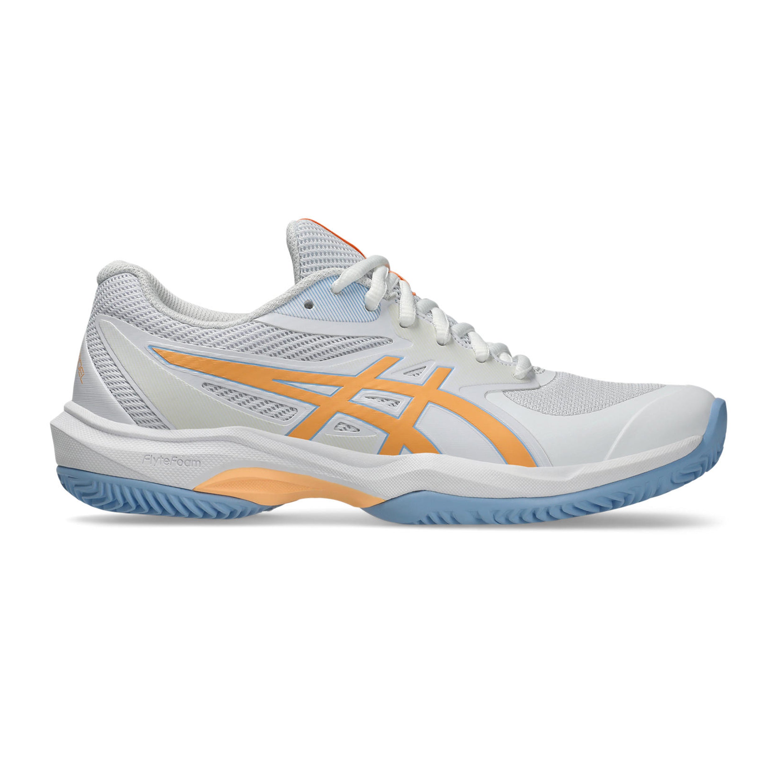 ASICS Game FF But do padla Kobiety - biały, pomarańczowy