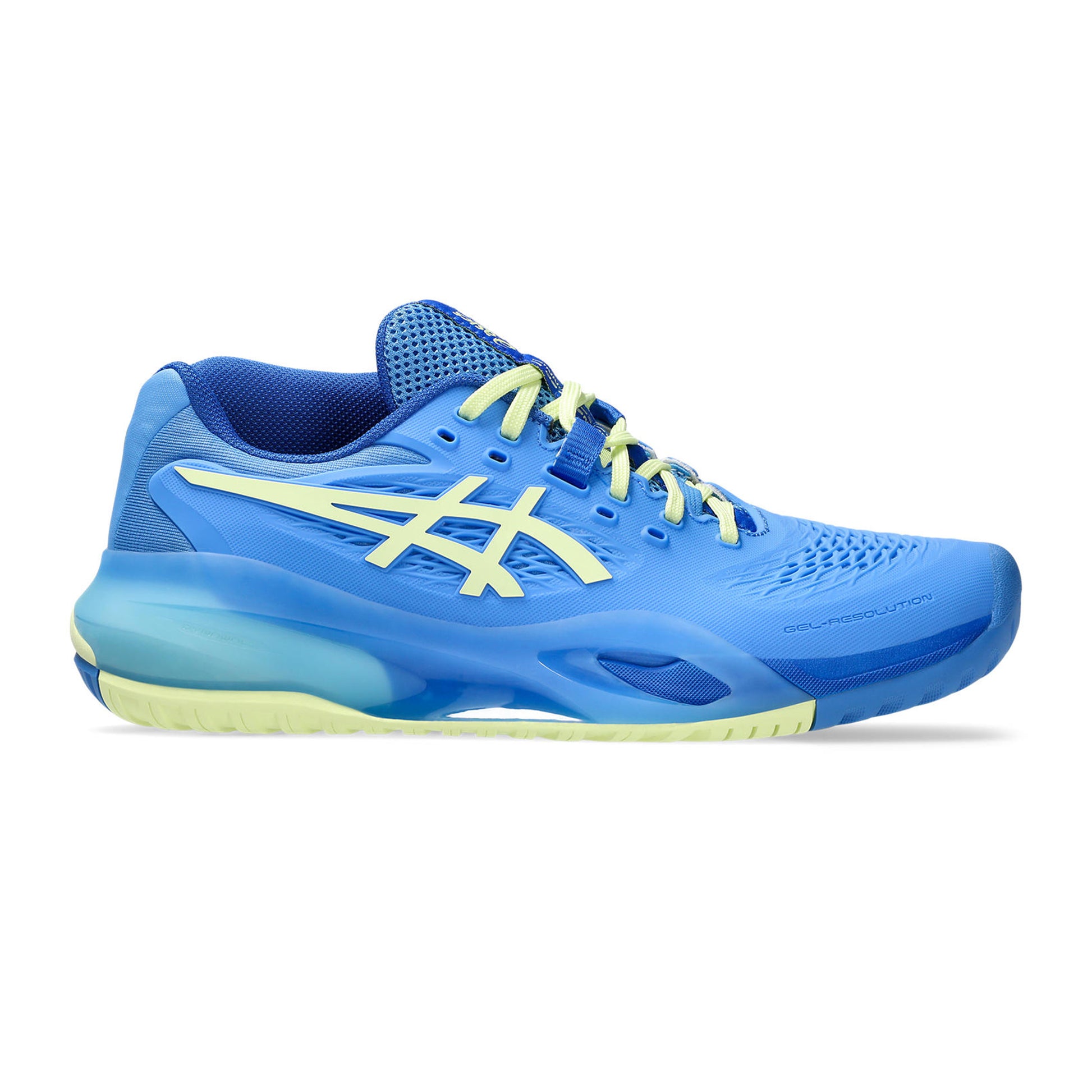 ASICS Gel-Resolution X Buty Do Tenisa Allcourt Kobiety-Niebieski,Limonka