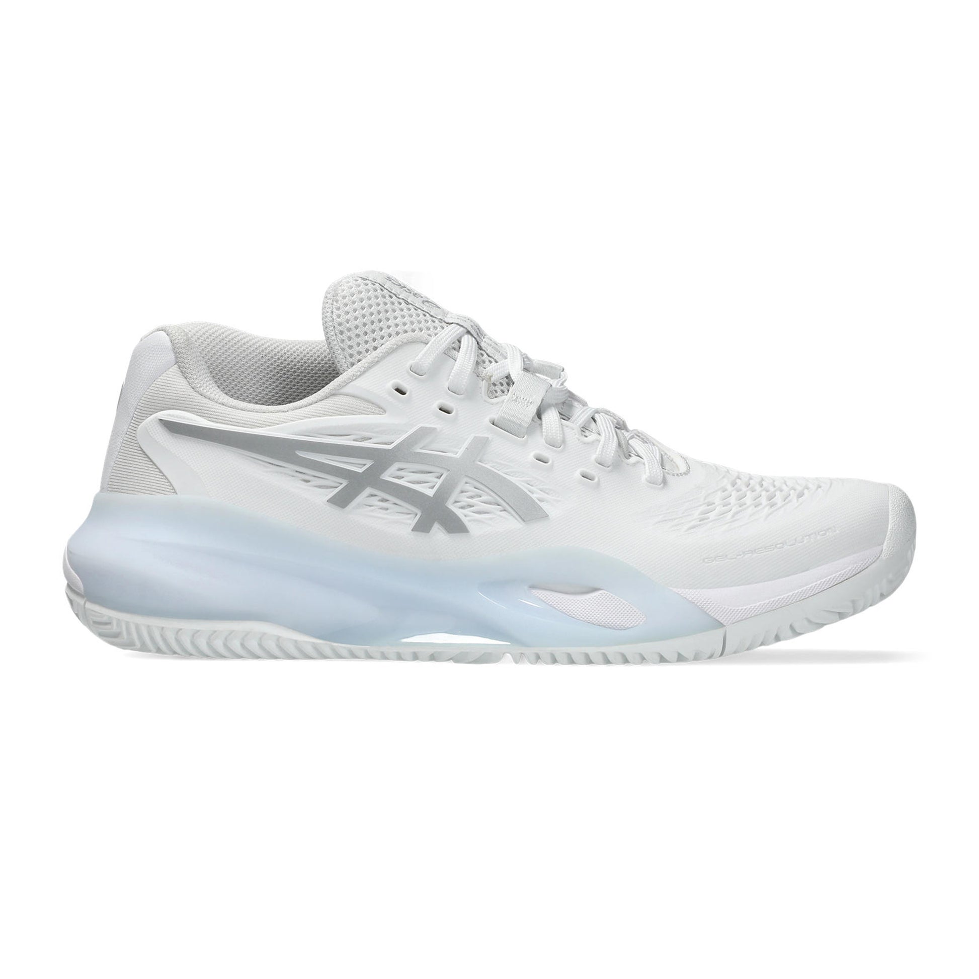 ASICS Gel-Resolution X buty do tenisa ziemnego Kobiety - biały, srebrny