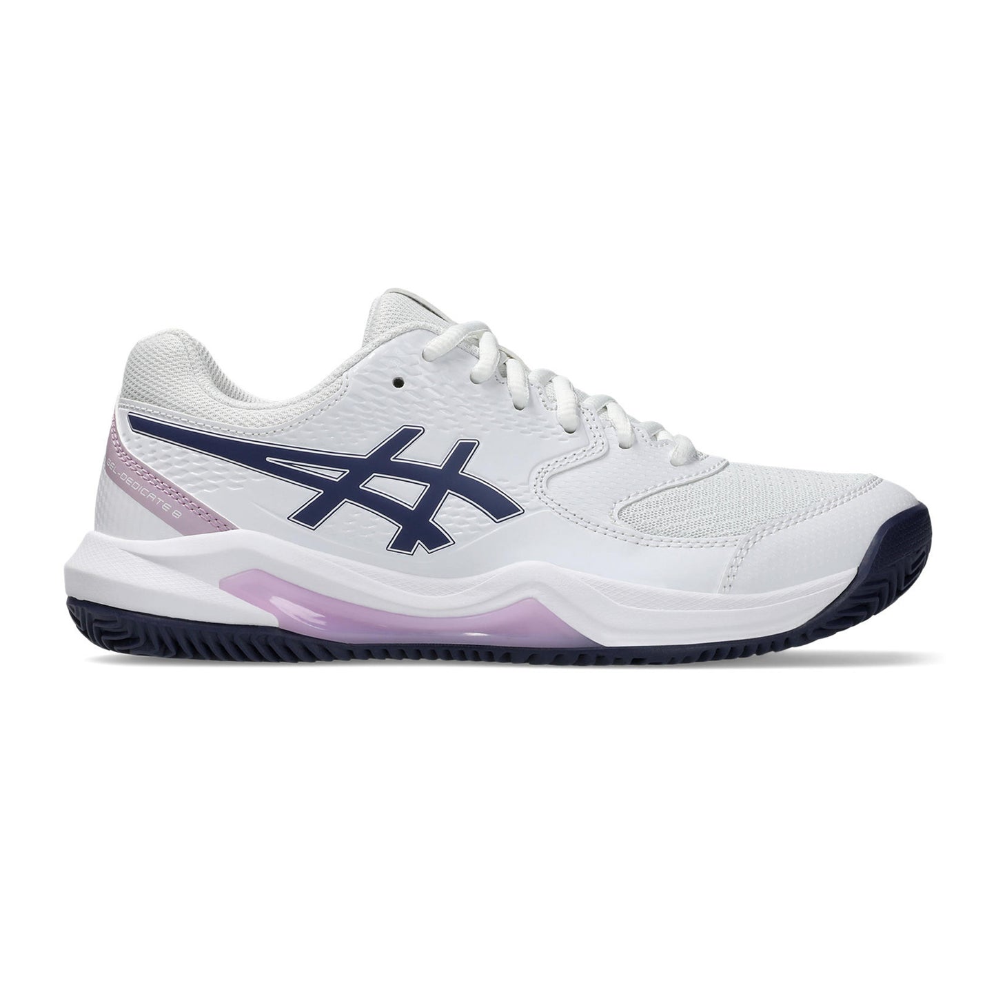 ASICS Gel-Dedicate 8 buty do tenisa ziemnego Kobiety - biały, ciemnoniebieski