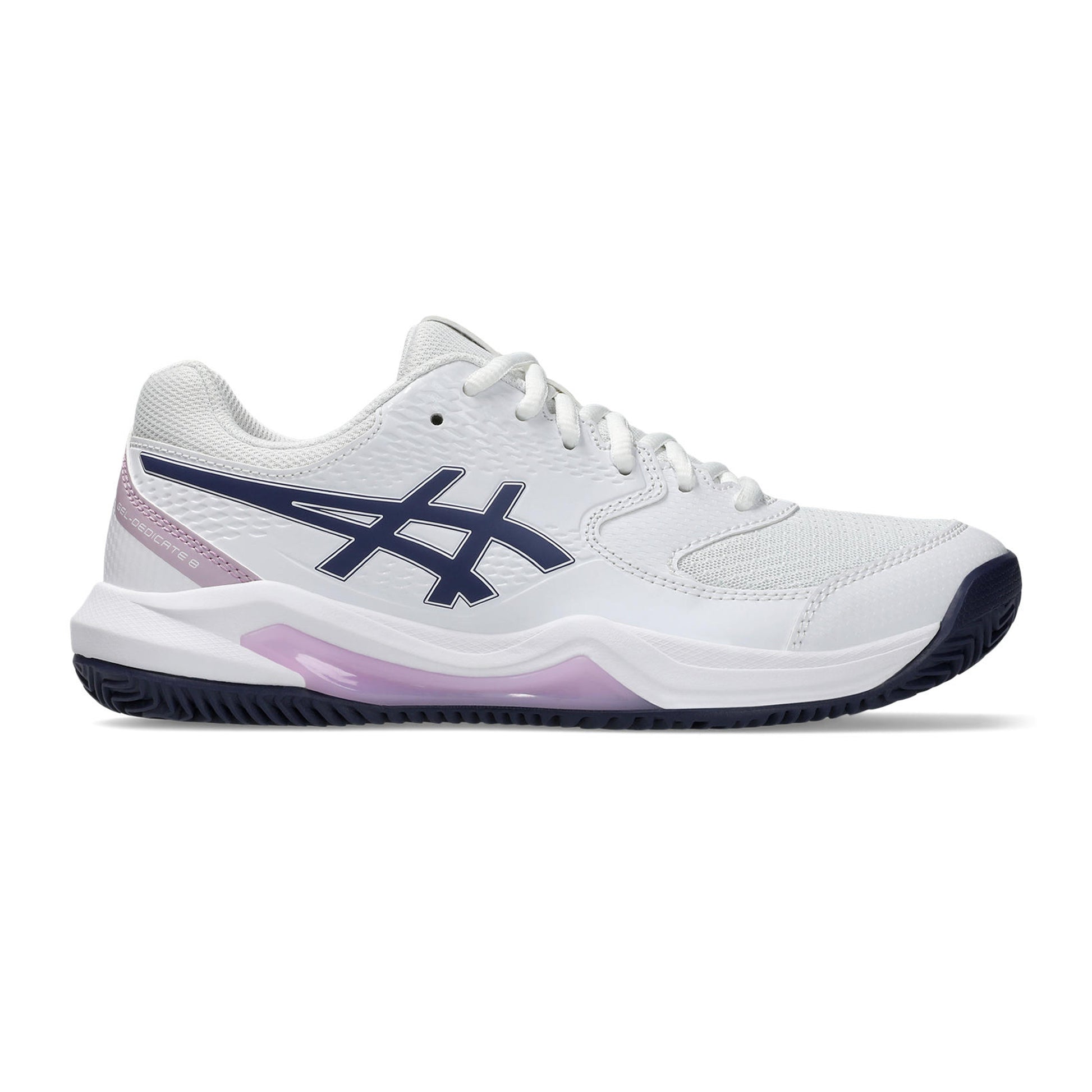 ASICS Gel-Dedicate 8 buty do tenisa ziemnego Kobiety - biały, ciemnoniebieski
