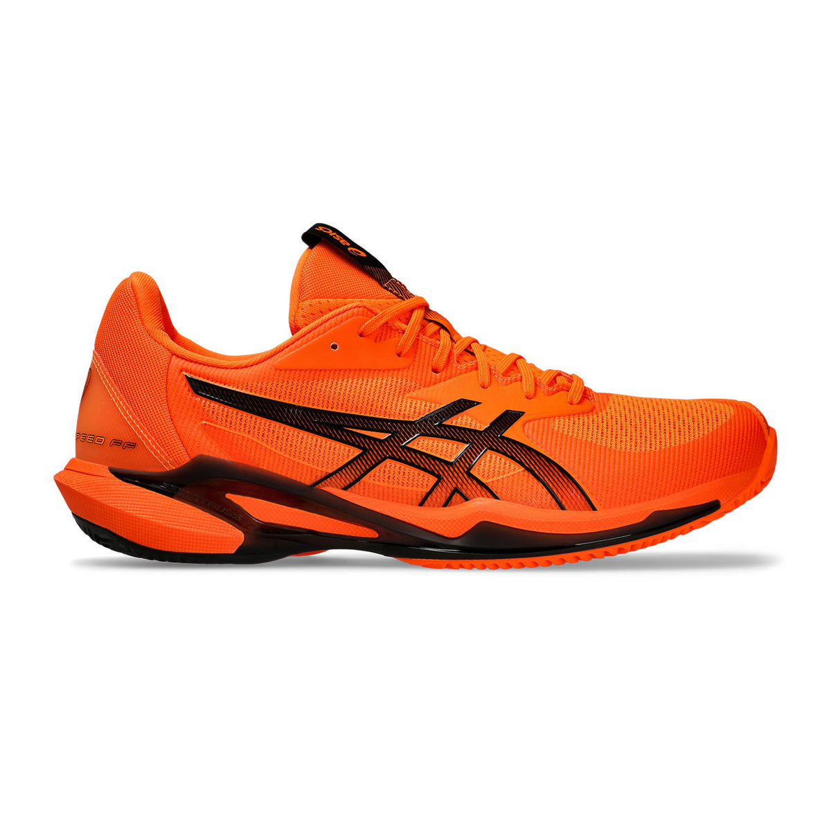 ASICS Solution Speed FF 3 buty do tenisa ziemnego Mężczyźni - neonowy pomarańczowy, czarny