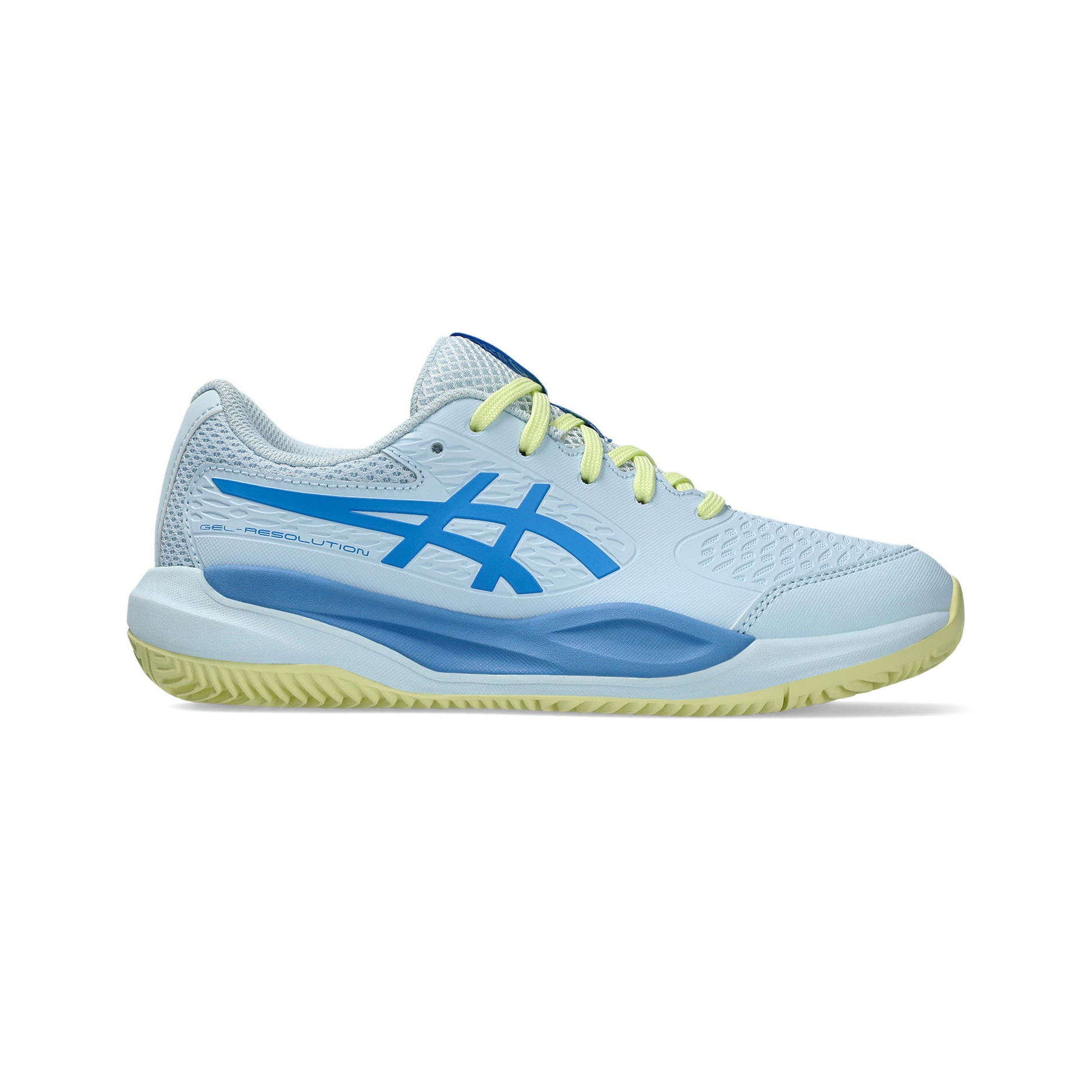 ASICS Gel-Resolution X buty do tenisa ziemnego Dzieci - jasnoniebieski, ciemnoniebieski