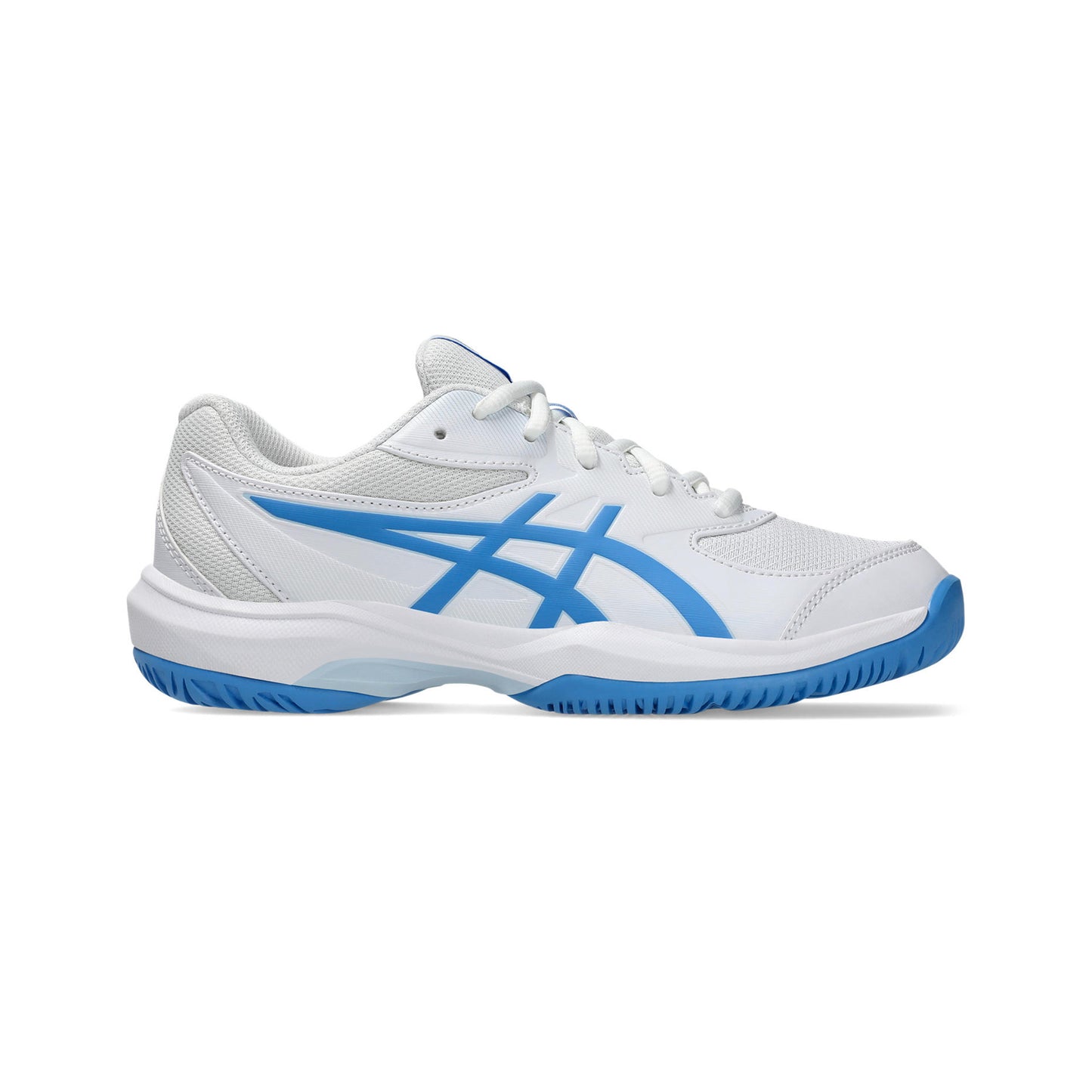 ASICS Gel-Game buty do tenisa allcourt Dzieci - biały, niebieski