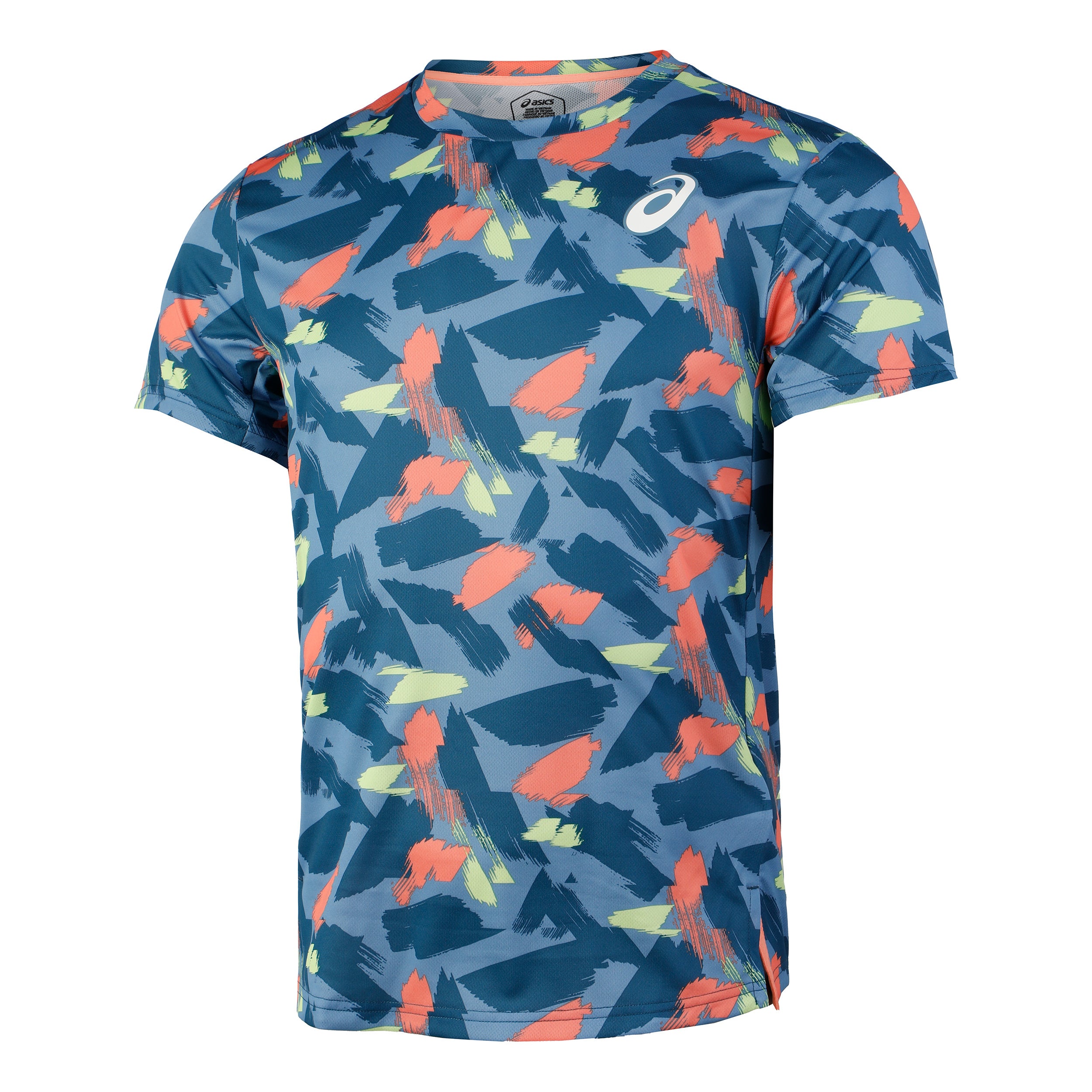 ASICS Match Graphic Koszulka Mężczyźni - niebieski,
