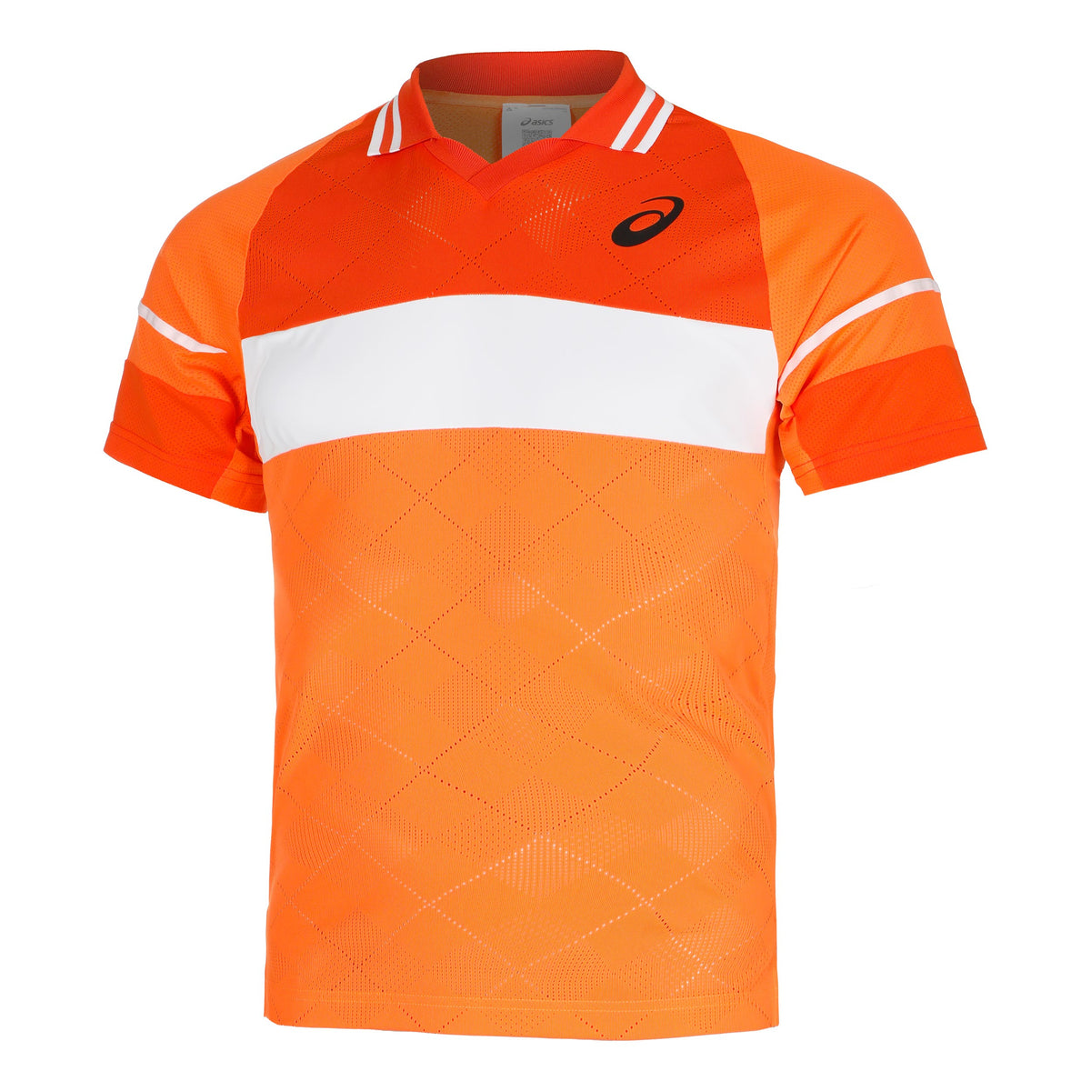 ASICS Match Actibreeze Polo Mężczyźni - koral, pomarańczowy