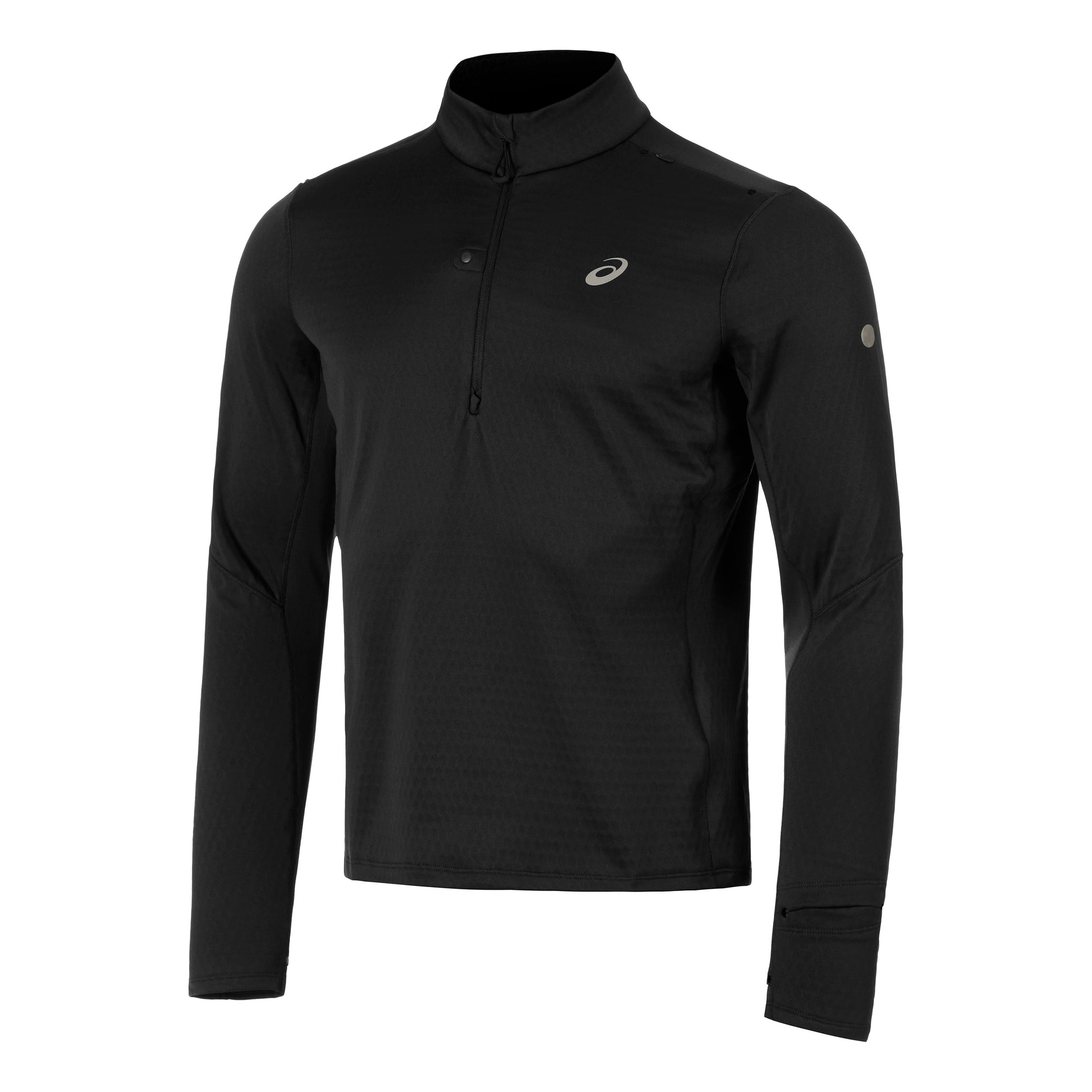 ASICS Road Winter 1/2 Zip Koszulka do biegania Mężczyźni - czarny,