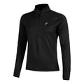 Road Winter 1/2 Zip Mid Layer Koszulka do biegania Kobiety - czarny,
