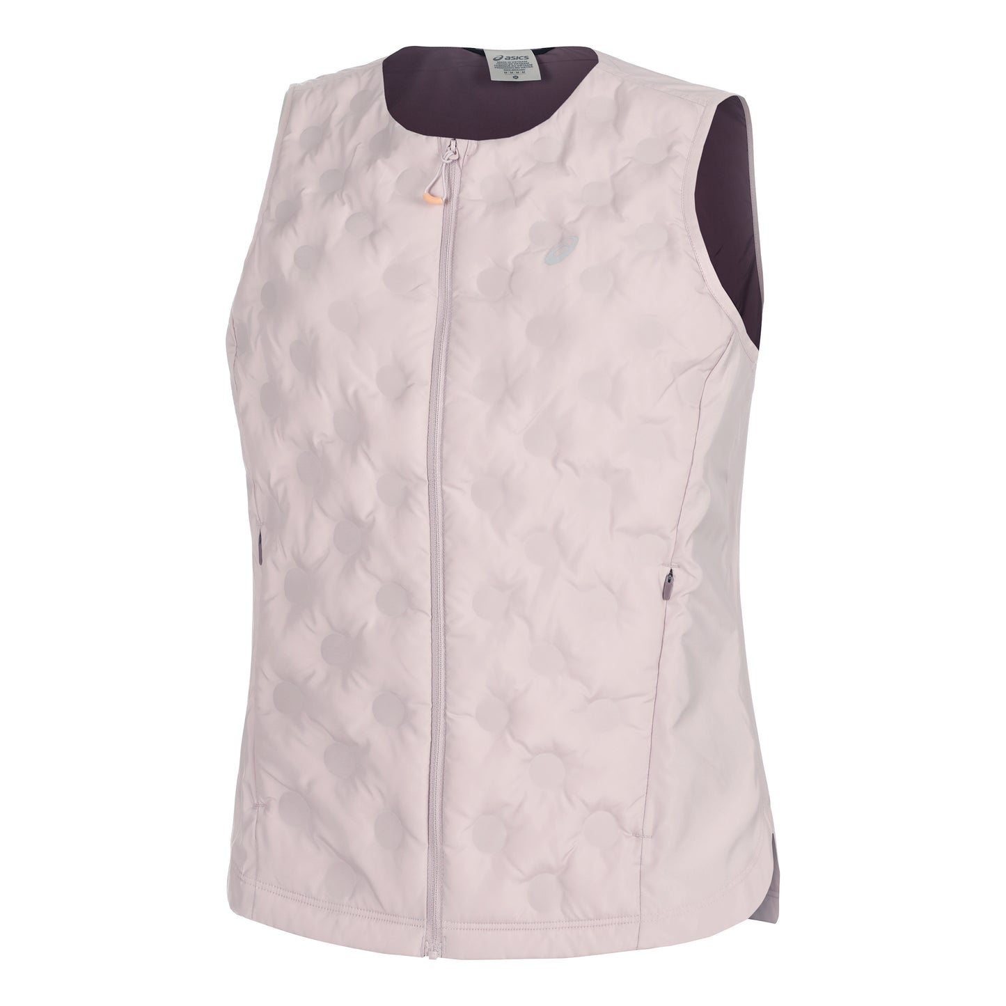 ASICS Nagino Run Padded Gilet Kamizelka do biegania Kobiety - nude,