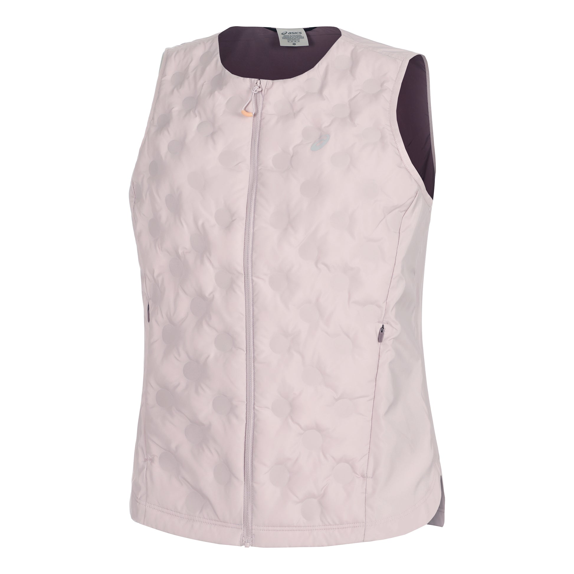 ASICS Nagino Run Padded Gilet Kamizelka do biegania Kobiety - nude,