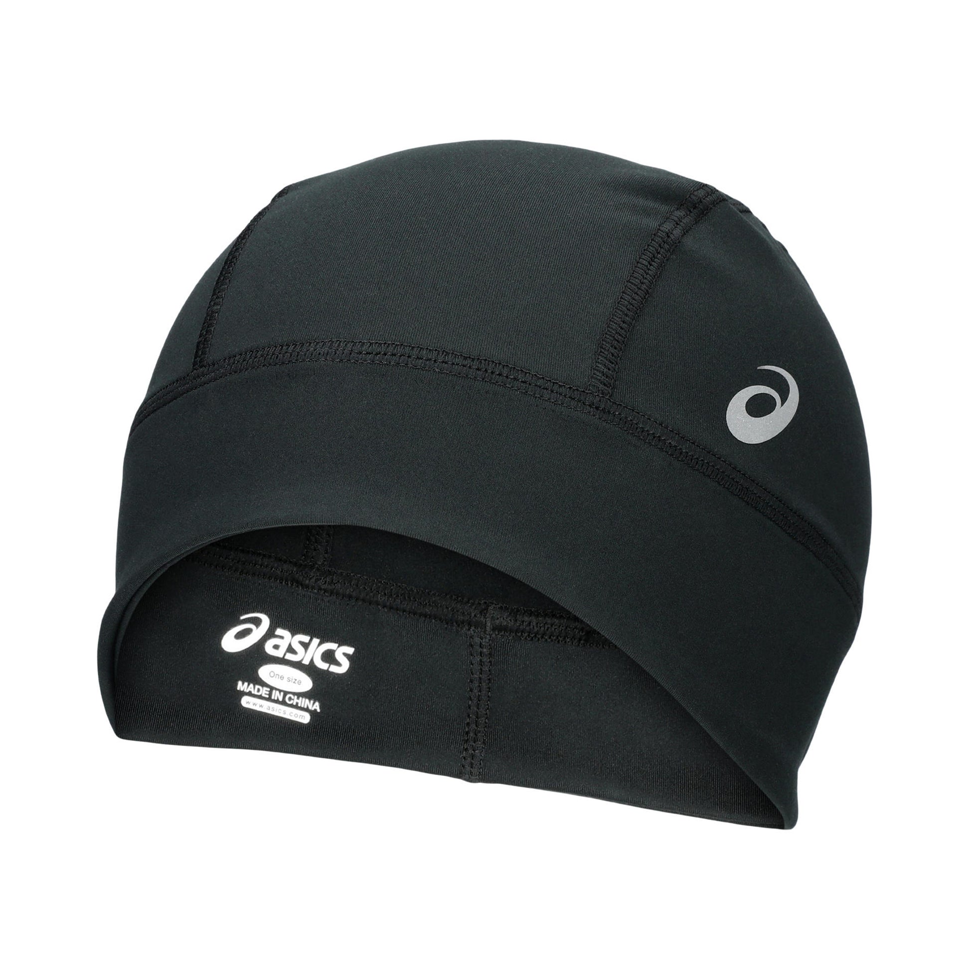 ASICS Winter Run Czapka Unisex - czarny, srebrny