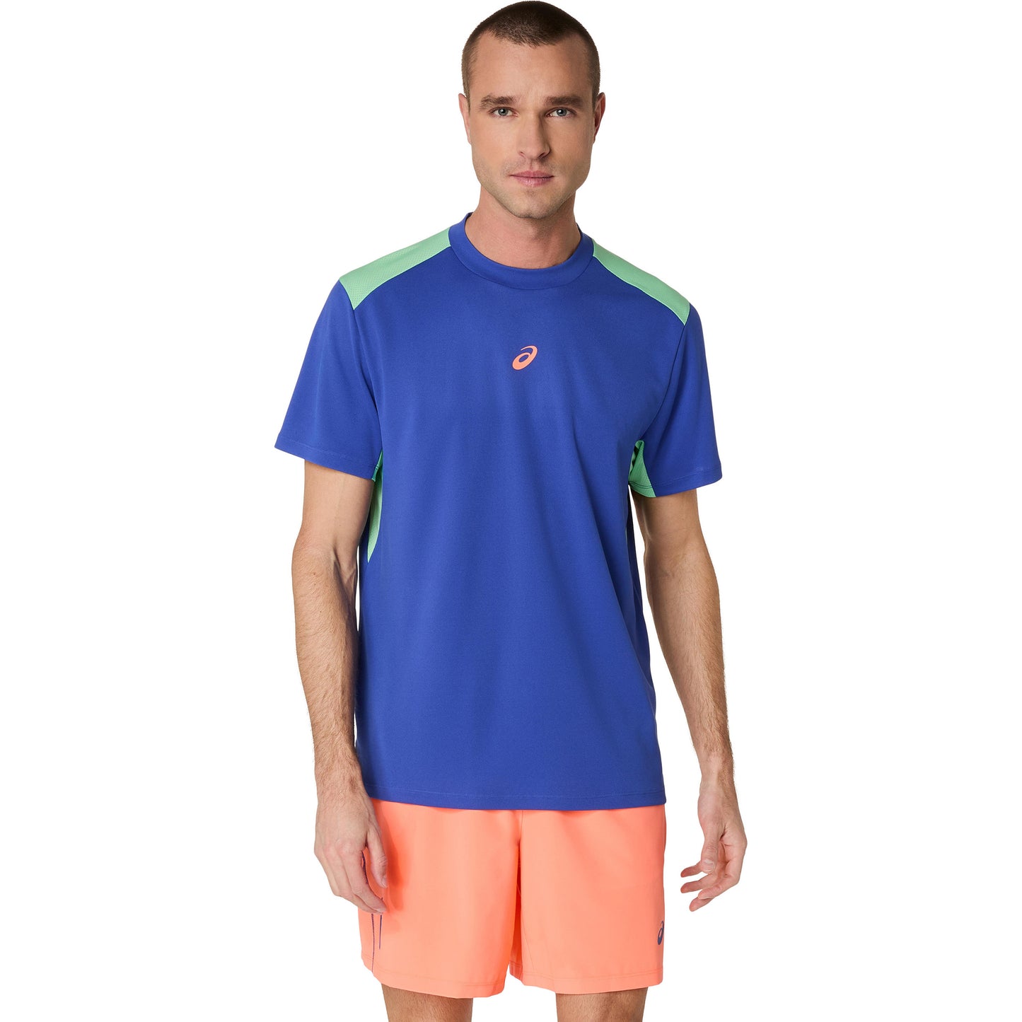 ASICS Court Koszulka Mężczyźni - niebieski,