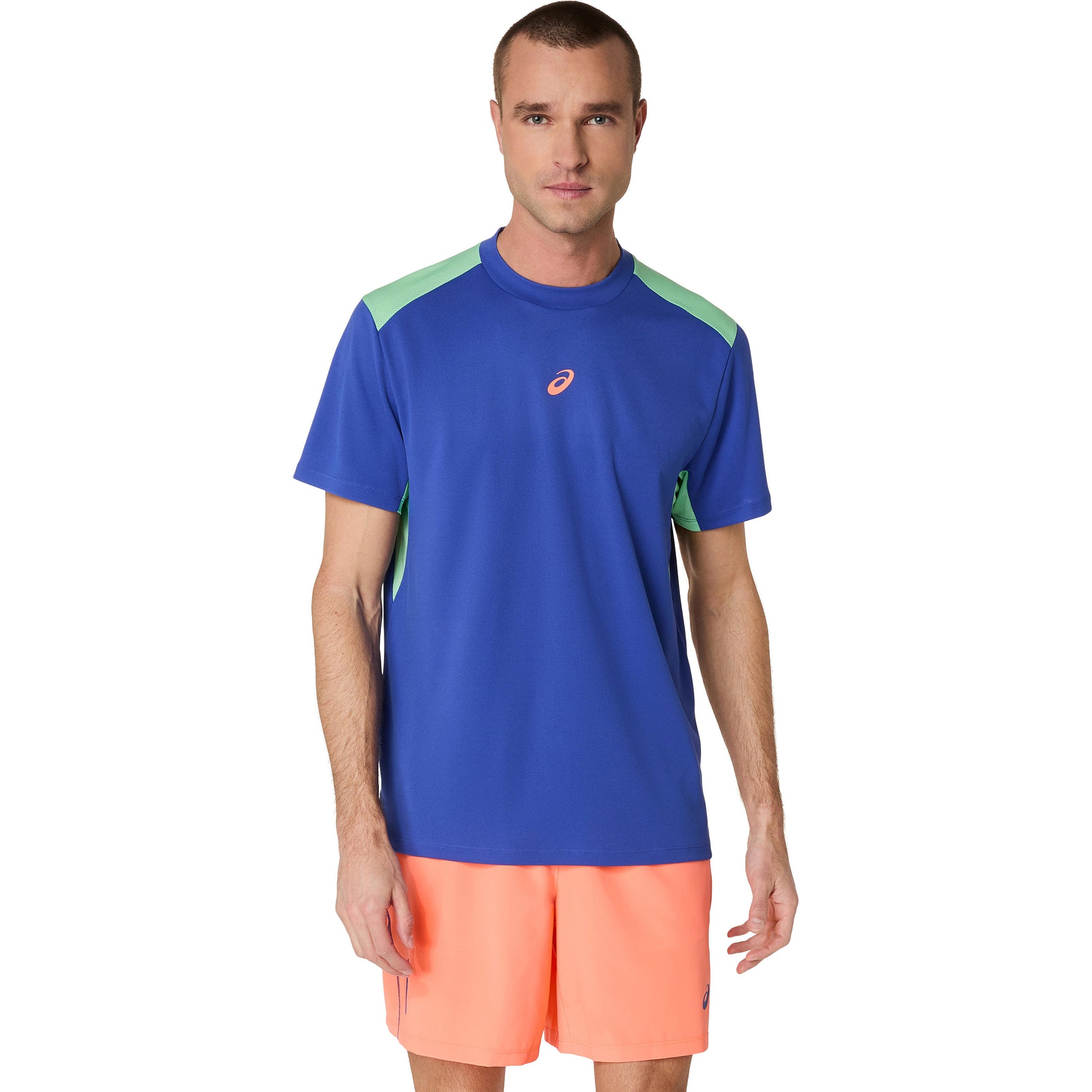 ASICS Court Koszulka Mężczyźni - niebieski,