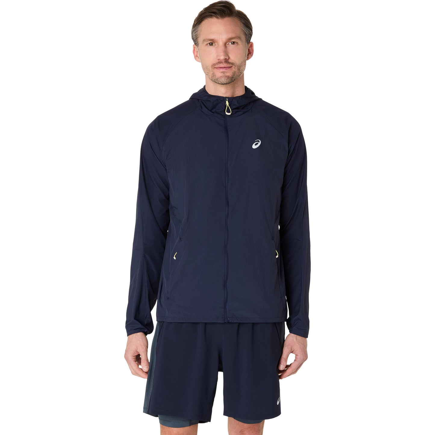 ASICS Road Packable Jacket Kurtka do biegania Mężczyźni - niebieski