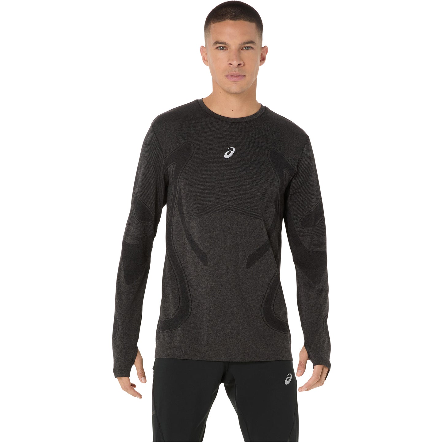 ASICS Road Seamless Koszulka do biegania Mężczyźni-czarny