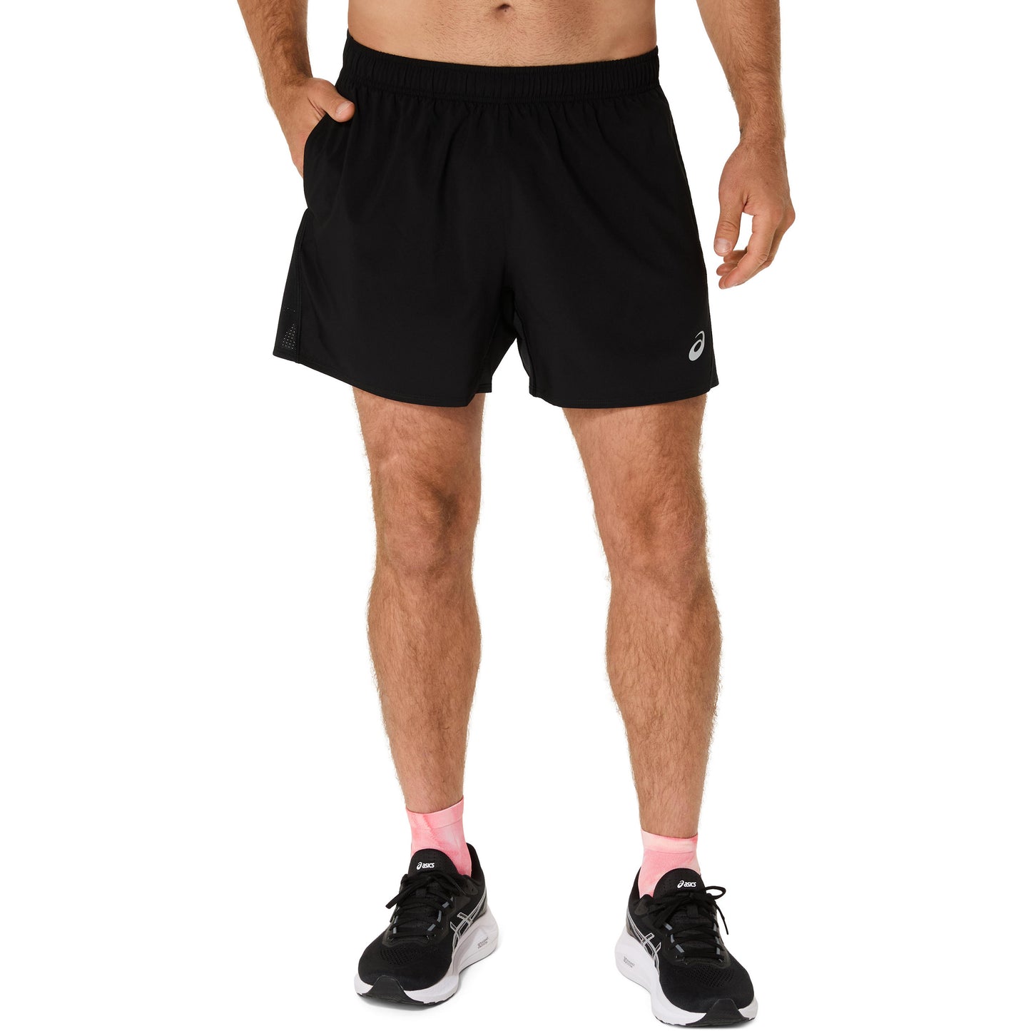 ASICS Core 5in Spodenki do biegania Mężczyźni-czarny