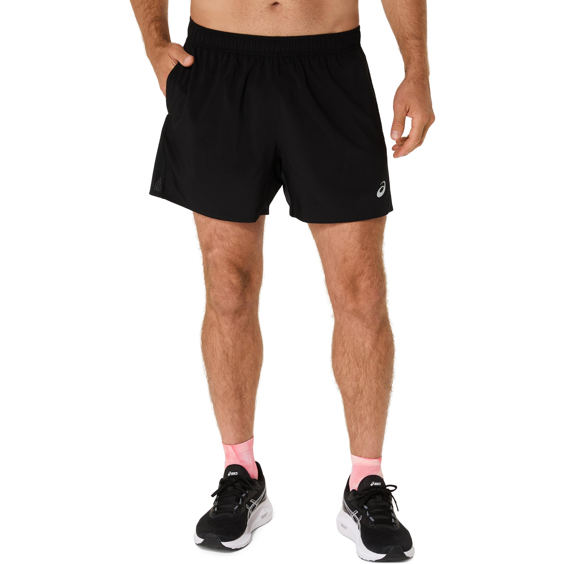 ASICS Core 5in Spodenki do biegania Mężczyźni-czarny