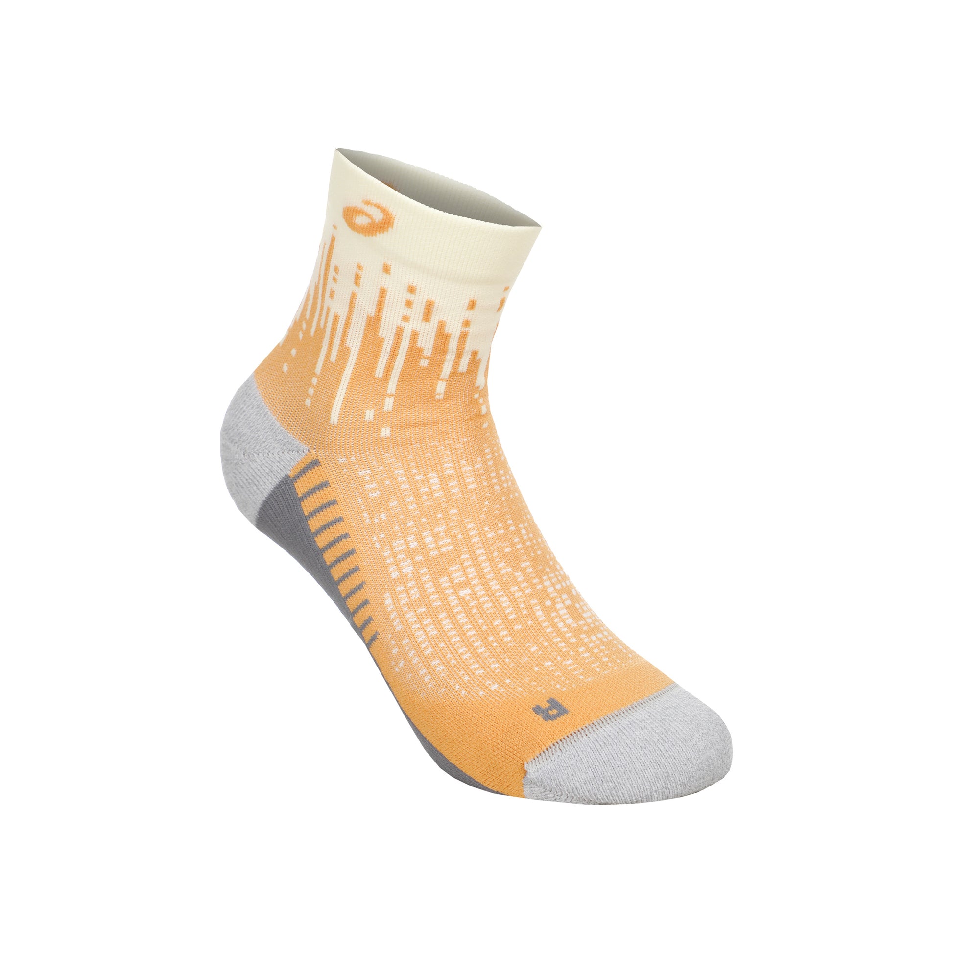 ASICS Performance Run Quarter Skarpety do biegania Unisex - krem, sand