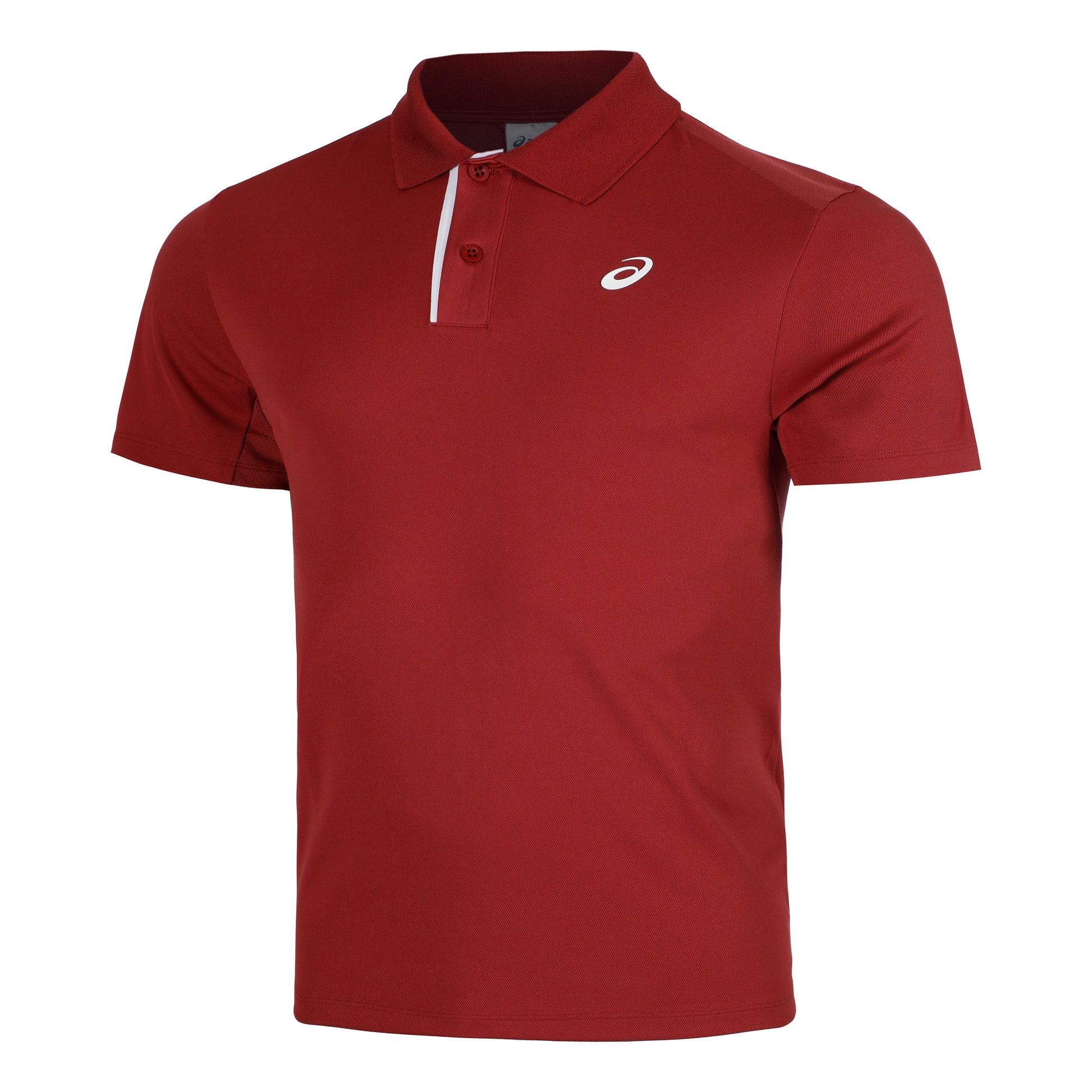 ASICS Court Polo Mężczyźni-czerwony