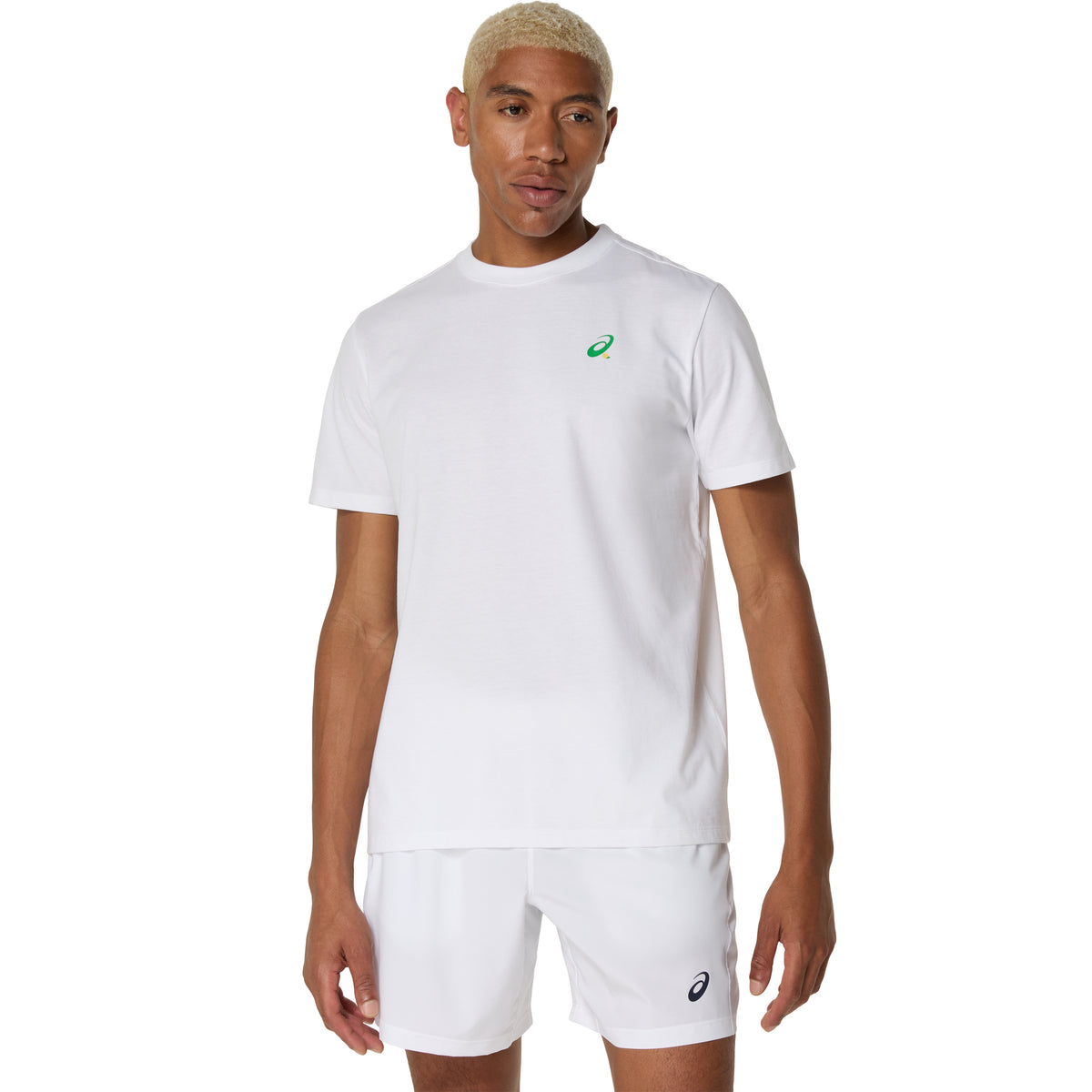 ASICS Court Graphic Koszulka Mężczyźni-Biały