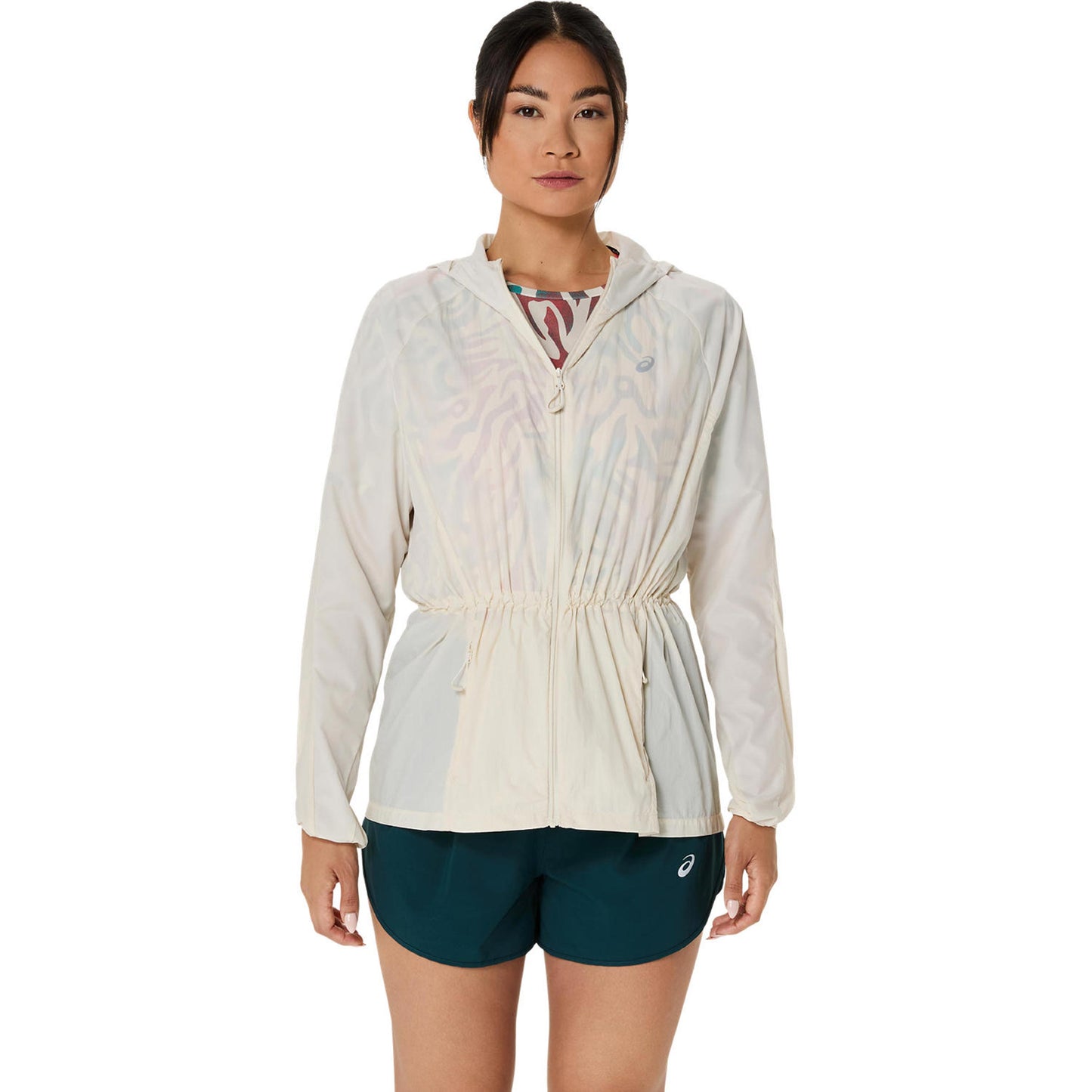 ASICS Road Packable  Kurtka do biegania Kobiety - krem