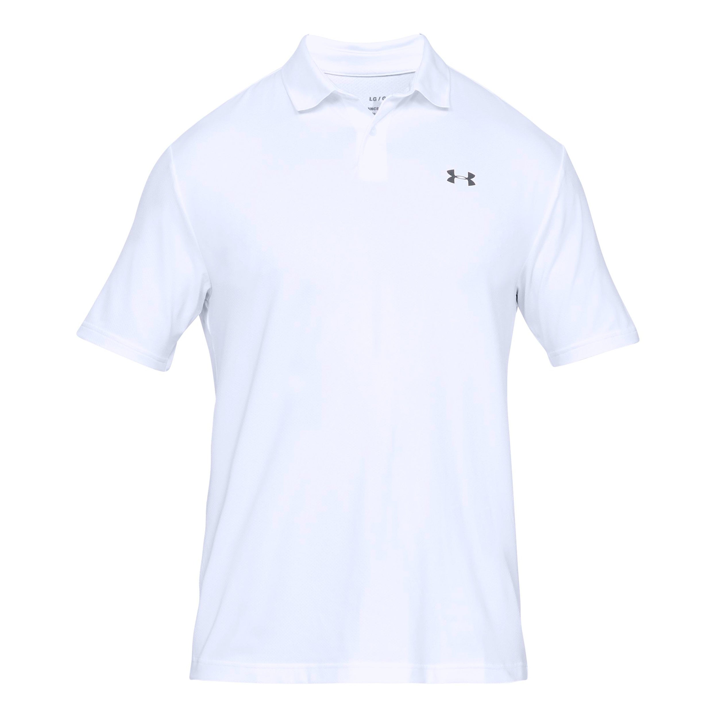 Under Armour Performance 2.0 Polo Mężczyźni - biały, srebrny