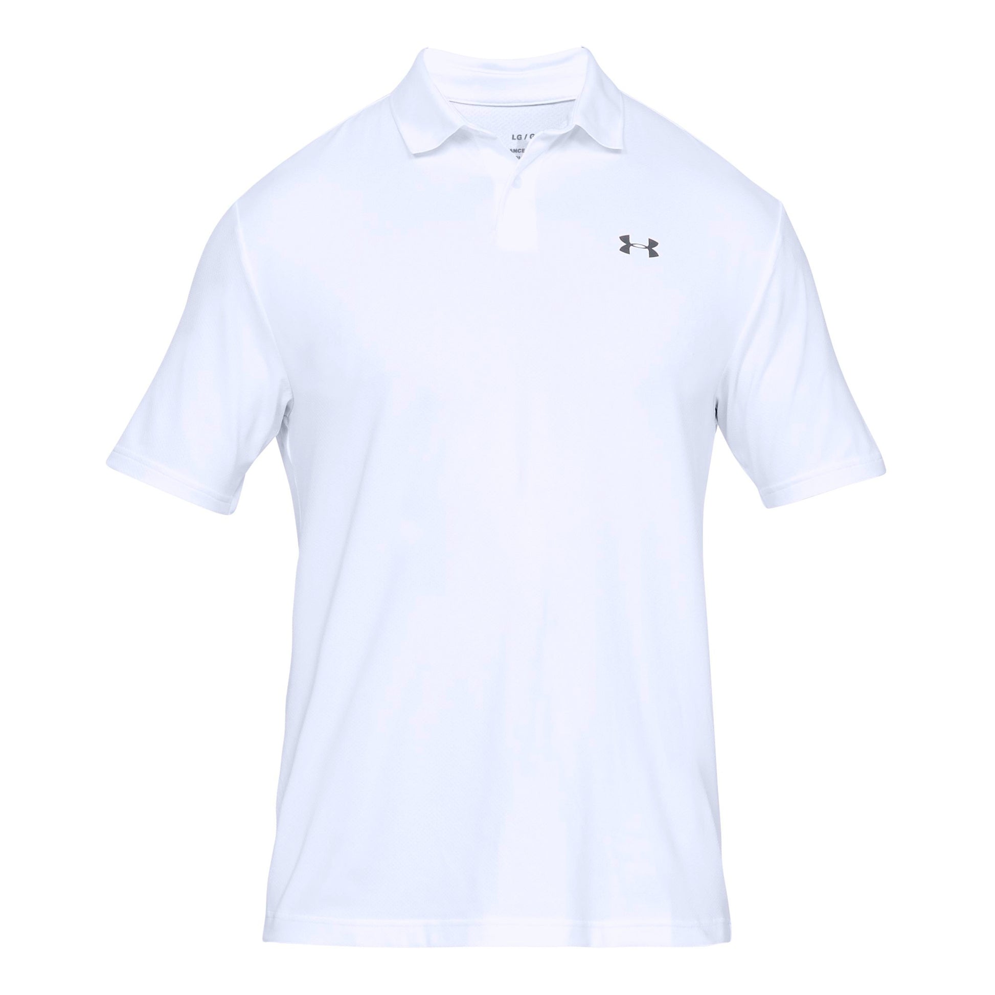 Under Armour Performance 2.0 Polo Mężczyźni - biały, srebrny