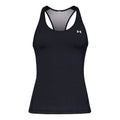 Heatgear Racer Tank top Kobiety - czarny, srebrny