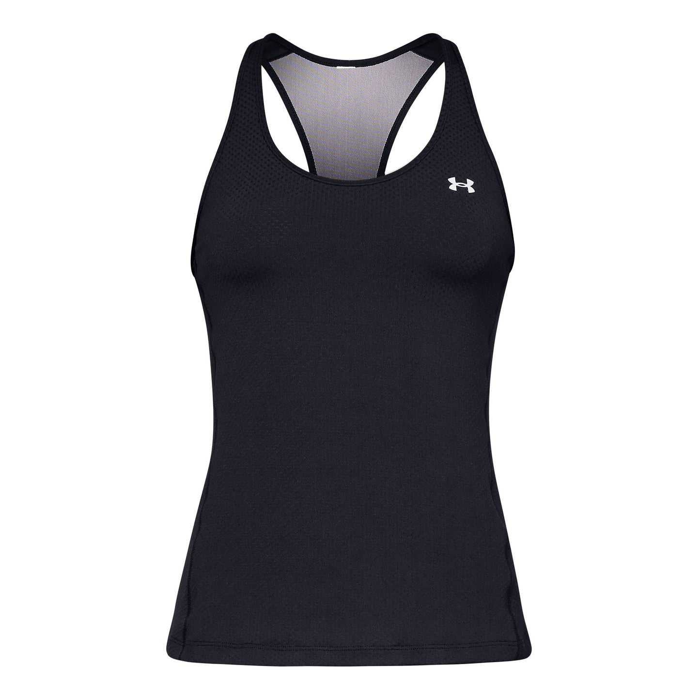 Under Armour Heatgear Racer Tank top Kobiety - czarny, srebrny