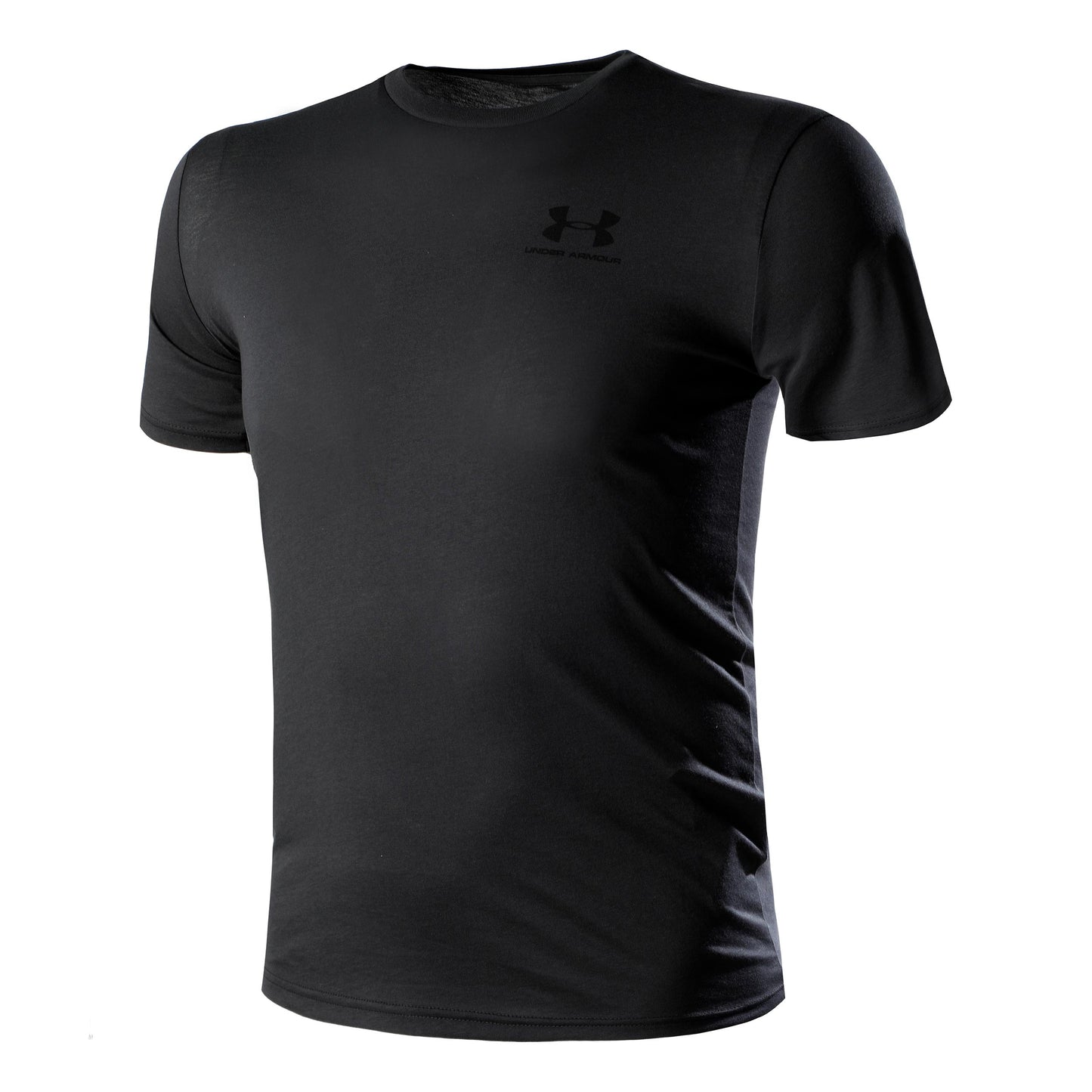 Under Armour Sportstyle Left Chest Koszulka Mężczyźni-Czarny