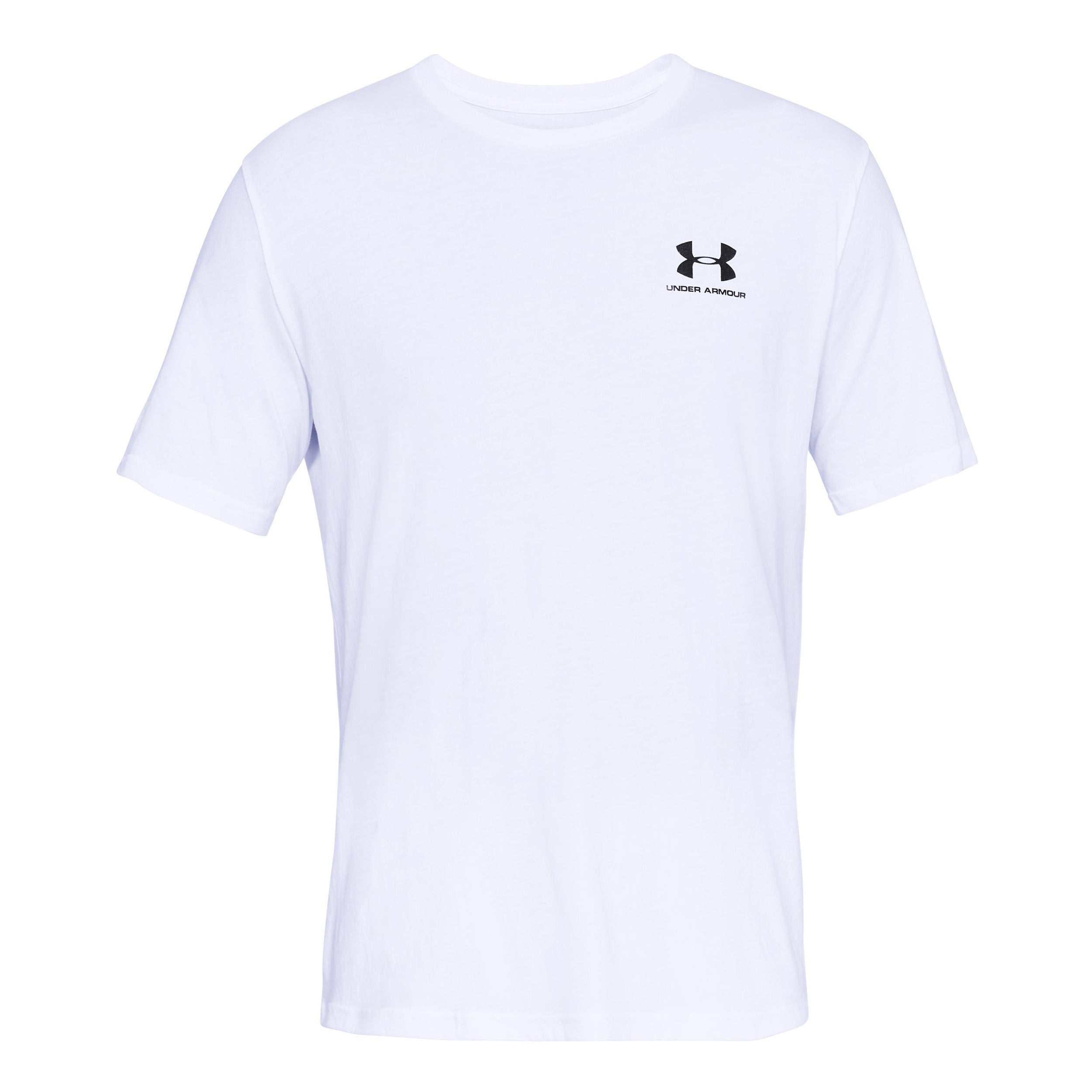 Under Armour Sportstyle Left Chest Koszulka Mężczyźni-Biały,Czarny
