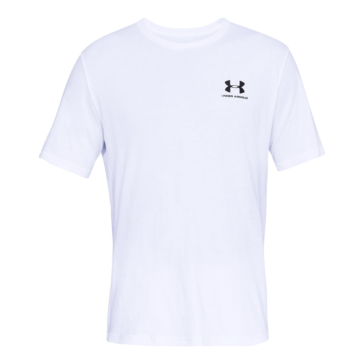 Under Armour Sportstyle Left Chest Koszulka Mężczyźni-Biały,Czarny