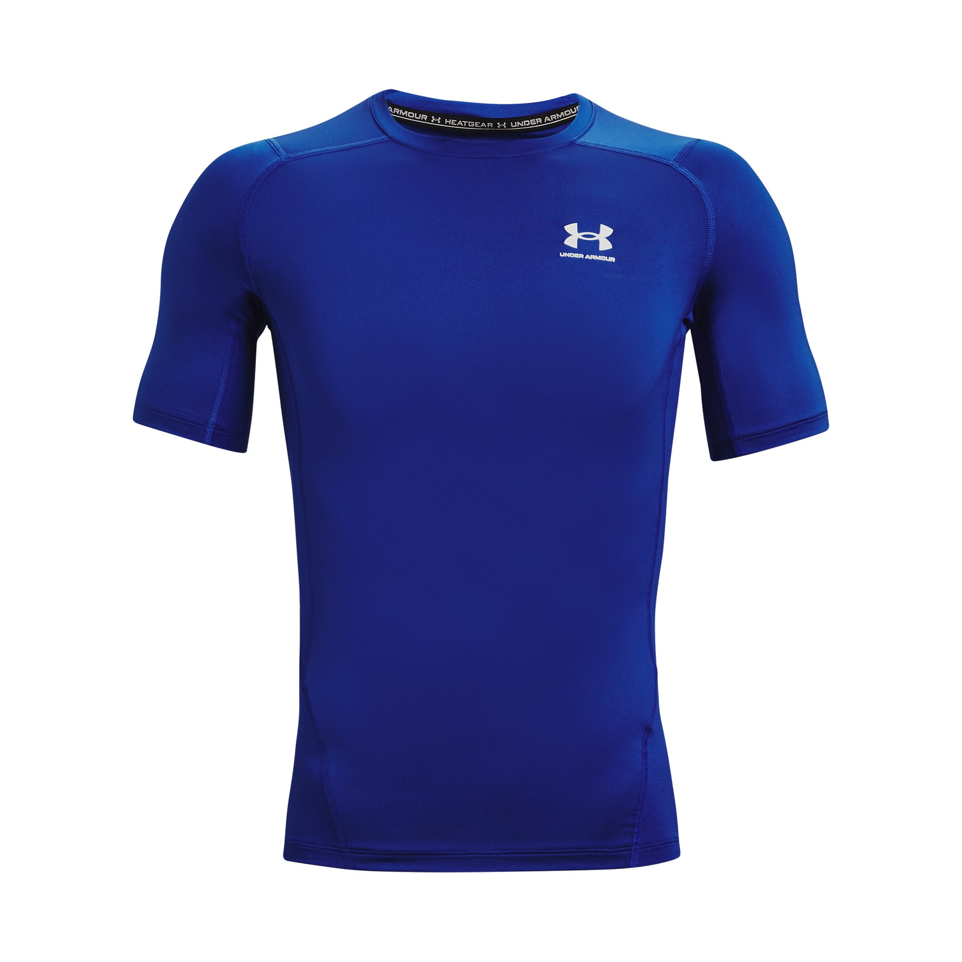 Under Armour Heatgear Comp Koszulka Mężczyźni - niebieski, biały