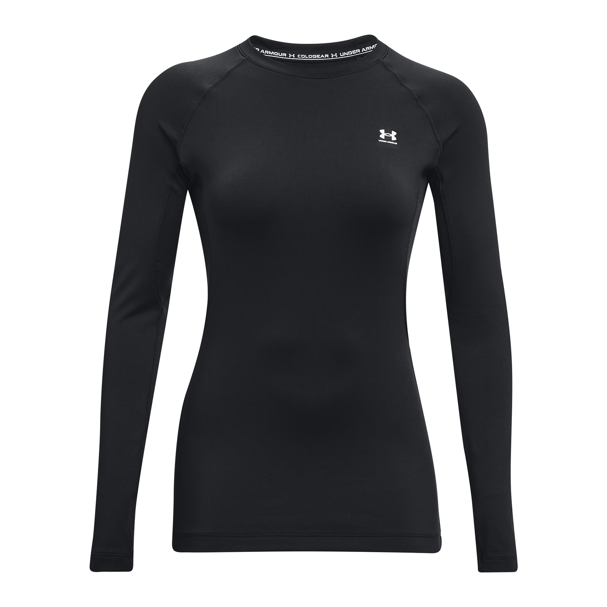 Under Armour Authentics Crew Długi Rękaw Kobiety-Czarny