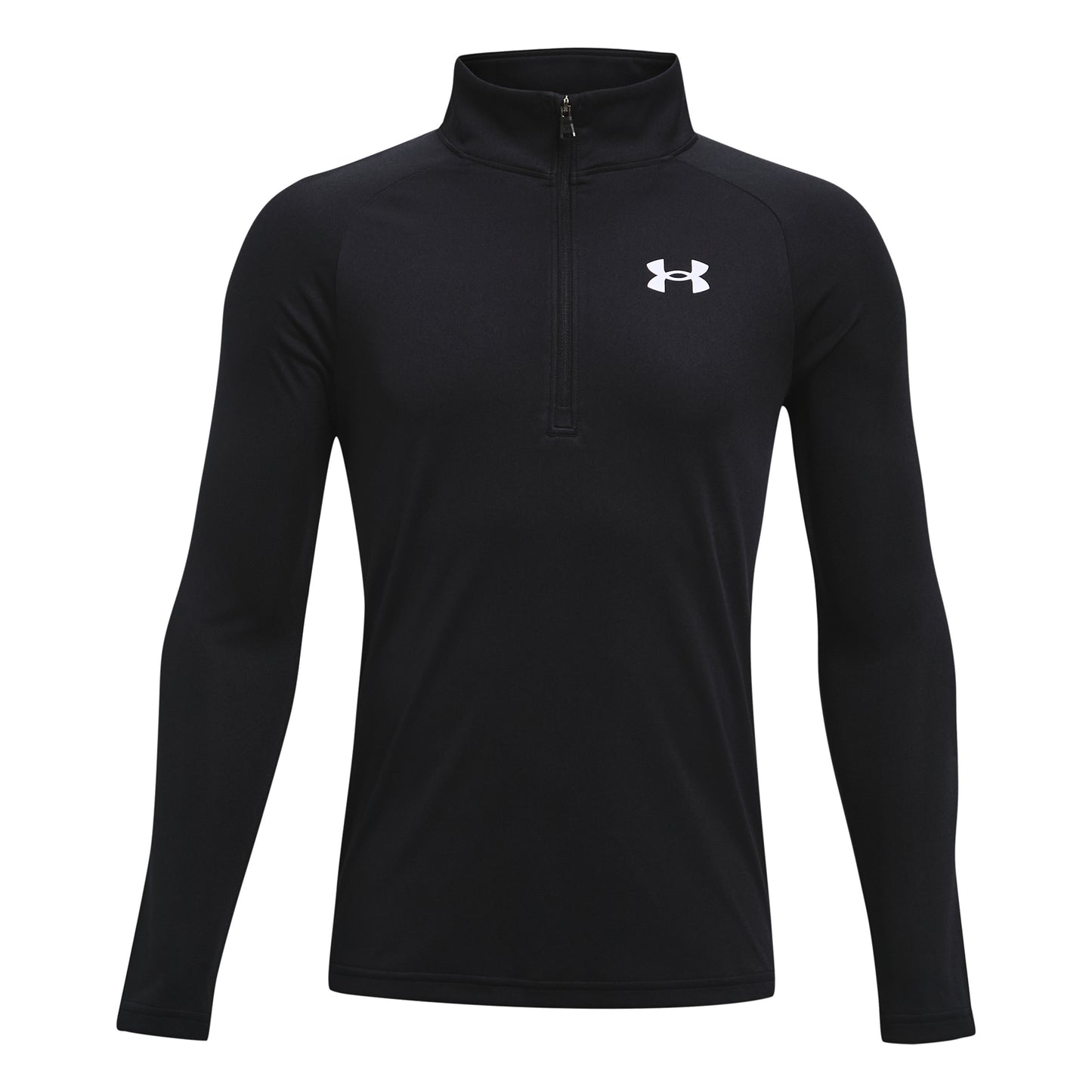 Under Armour Tech 2.0 1/2 Zip Długi Rękaw Chłopcy-Czarny,Biały