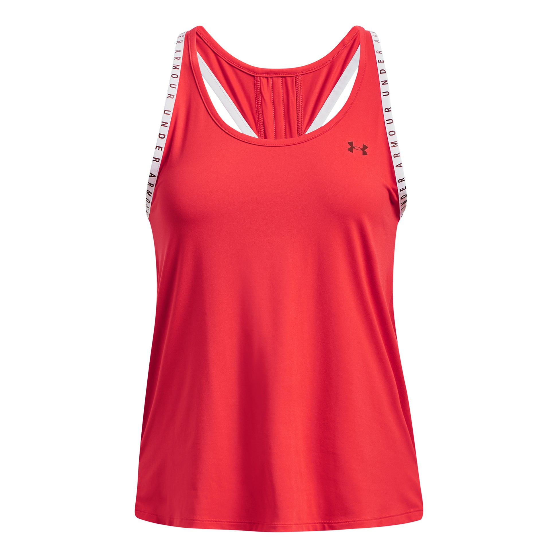 Under Armour Knockout Tank top Kobiety - czerwony,