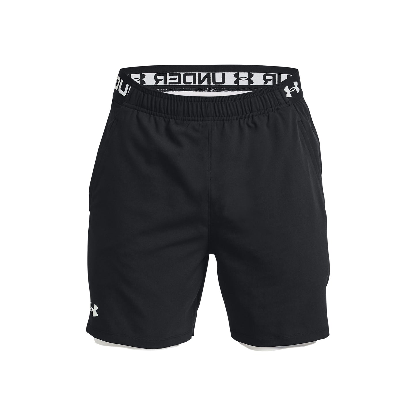 Under Armour Vanish Woven 2in1 Szorty Mężczyźni-Czarny,Biały