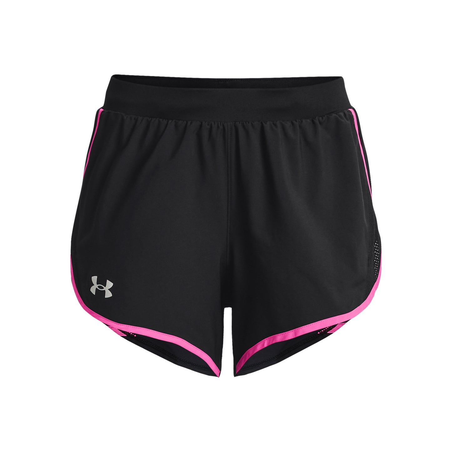 Under Armour Fly By 2.0 Szorty Kobiety - czarny, różowy