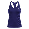 Heatgear Racer Tank top Kobiety - ciemnoniebieski,