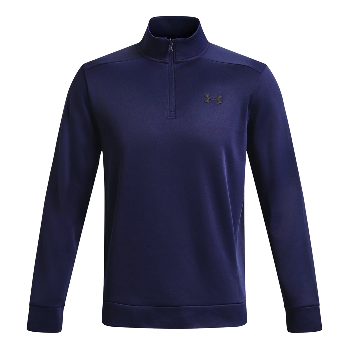 Under Armour Quarter Half-Zip Długi Rękaw Mężczyźni-Ciemnoniebieski