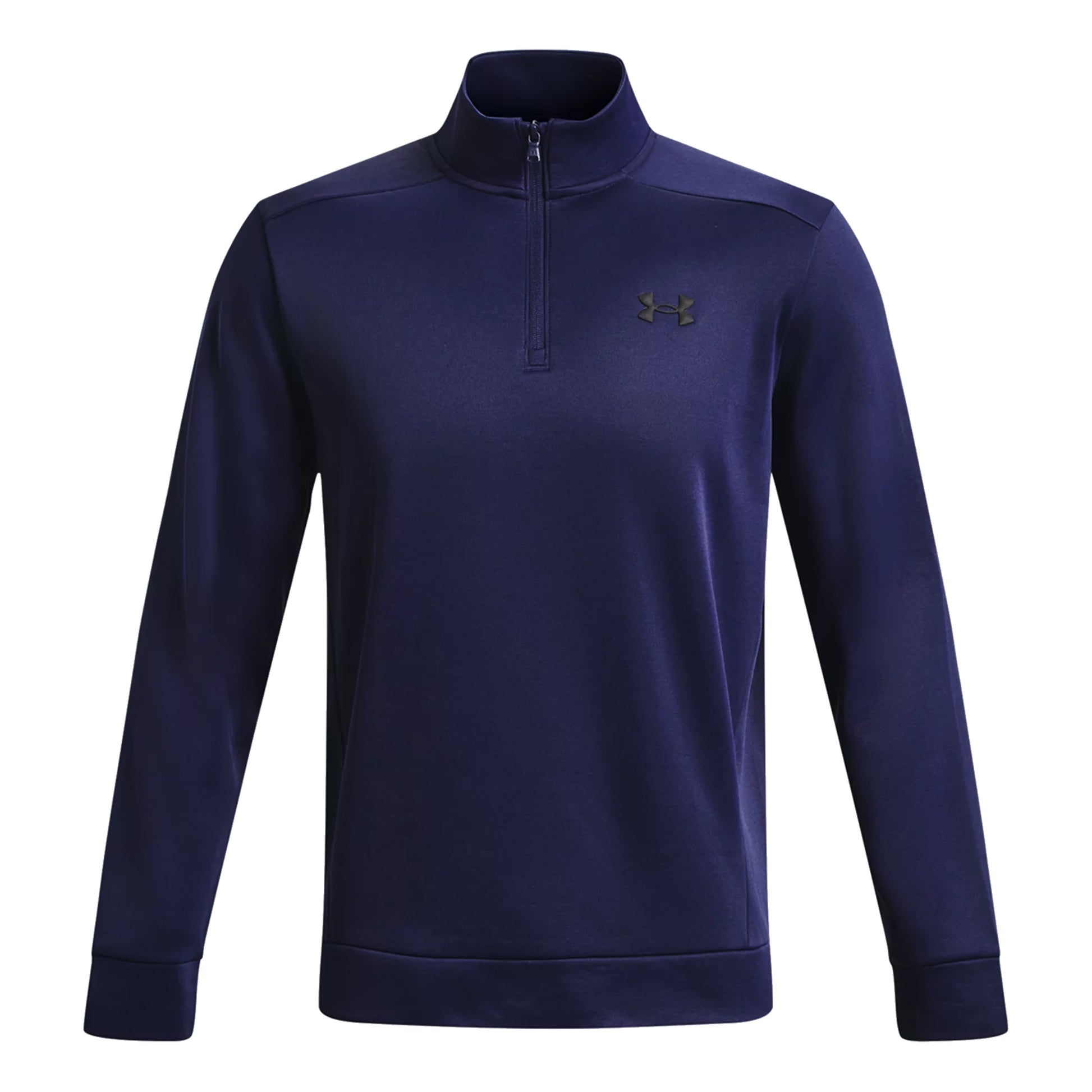 Under Armour Quarter Half-Zip Długi Rękaw Mężczyźni-Ciemnoniebieski