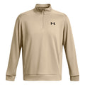 Quarter Half-Zip Długi Rękaw Mężczyźni - khaki,