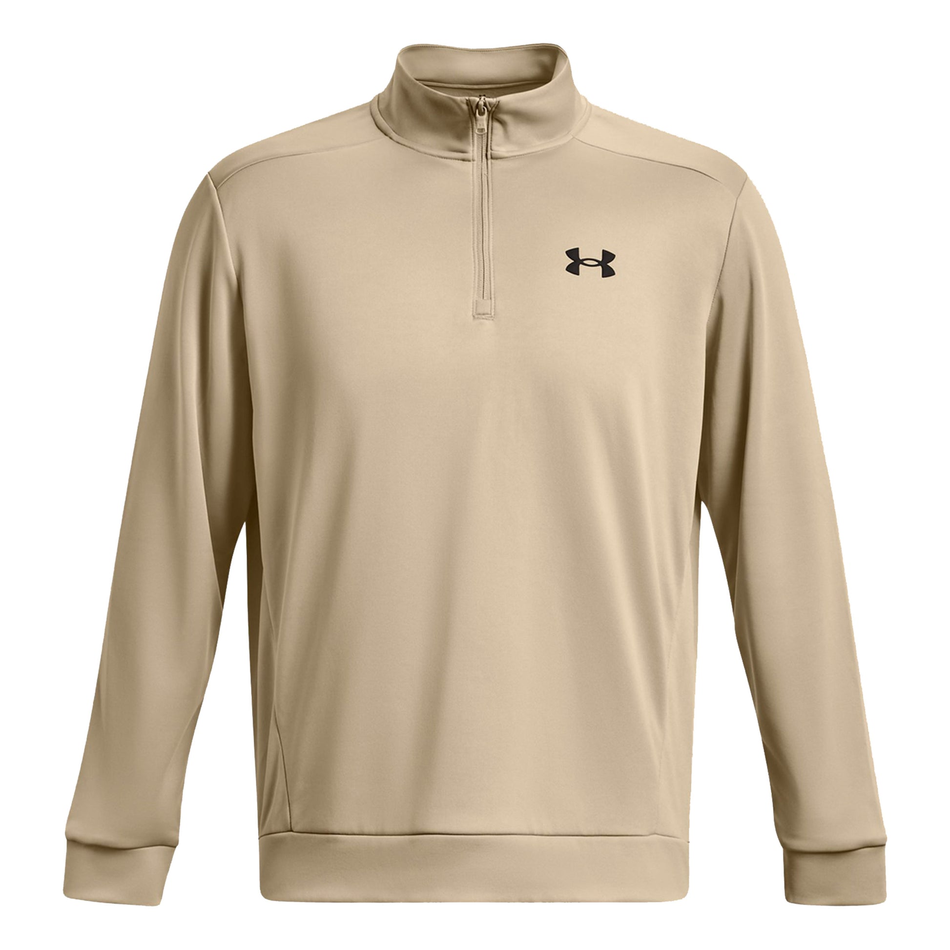 Under Armour Quarter Half-Zip Długi Rękaw Mężczyźni - khaki,