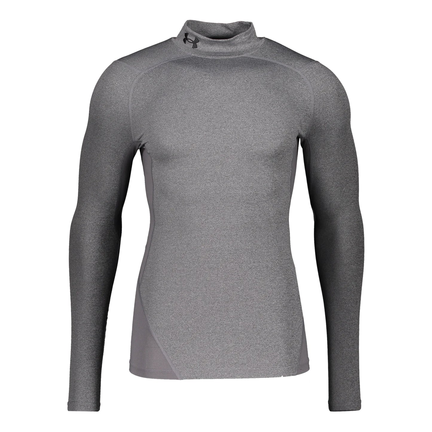 Under Armour Coldgear Fitted Crew Długi Rękaw Mężczyźni - szary,