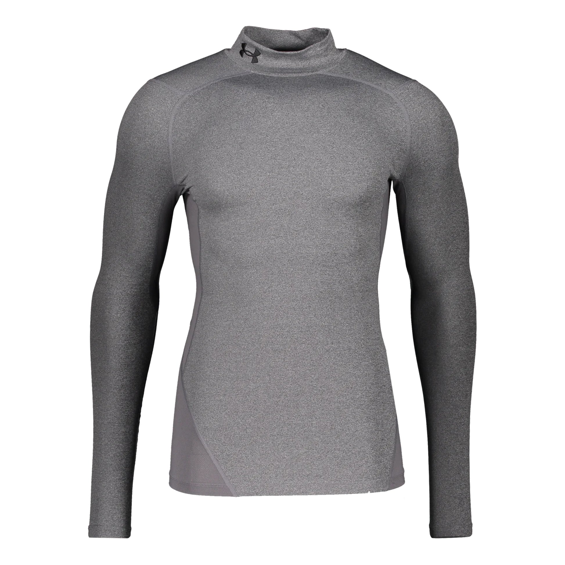 Under Armour Coldgear Fitted Crew Długi Rękaw Mężczyźni - szary,