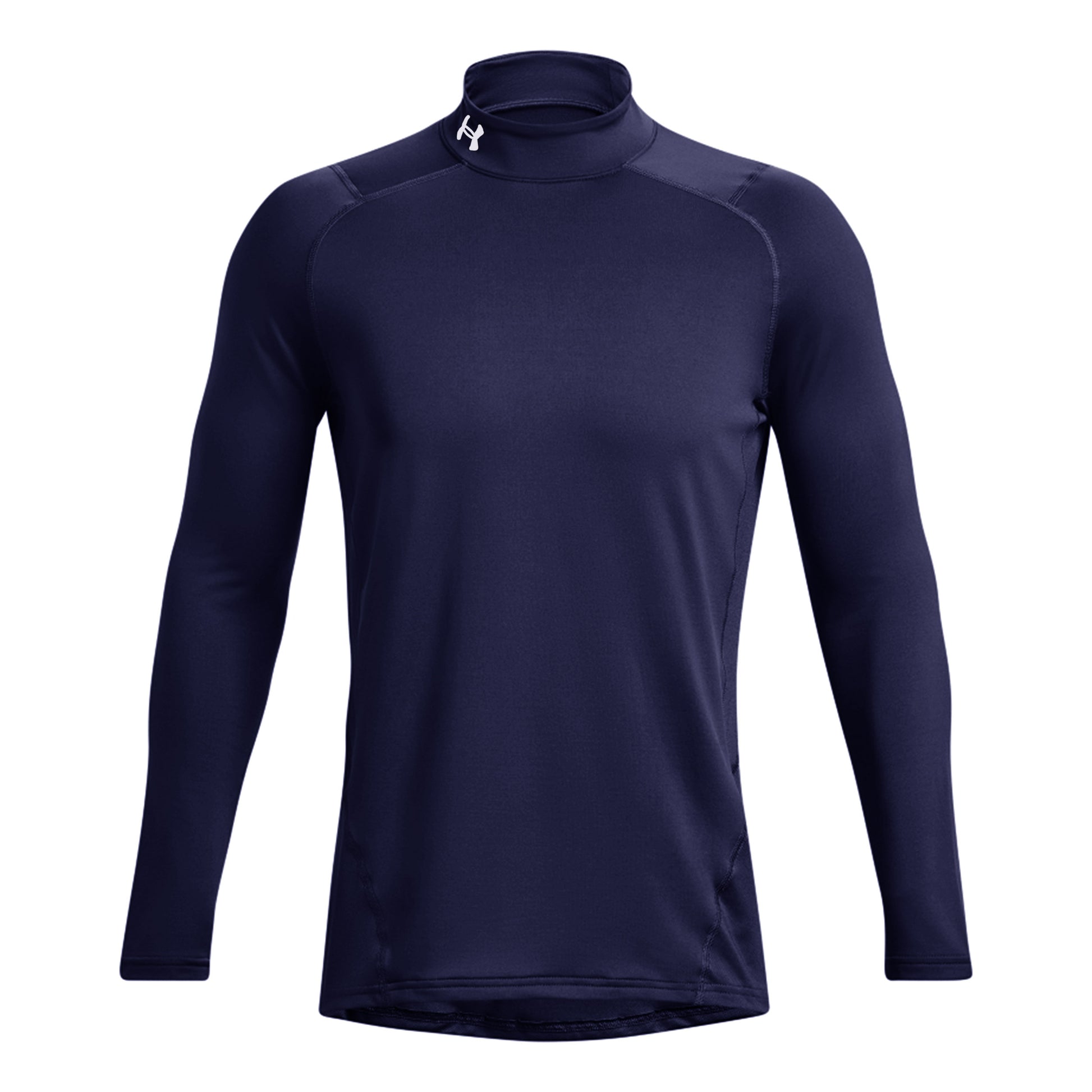 Under Armour Coldgear Fitted Crew Długi Rękaw Mężczyźni - ciemnoniebieski,