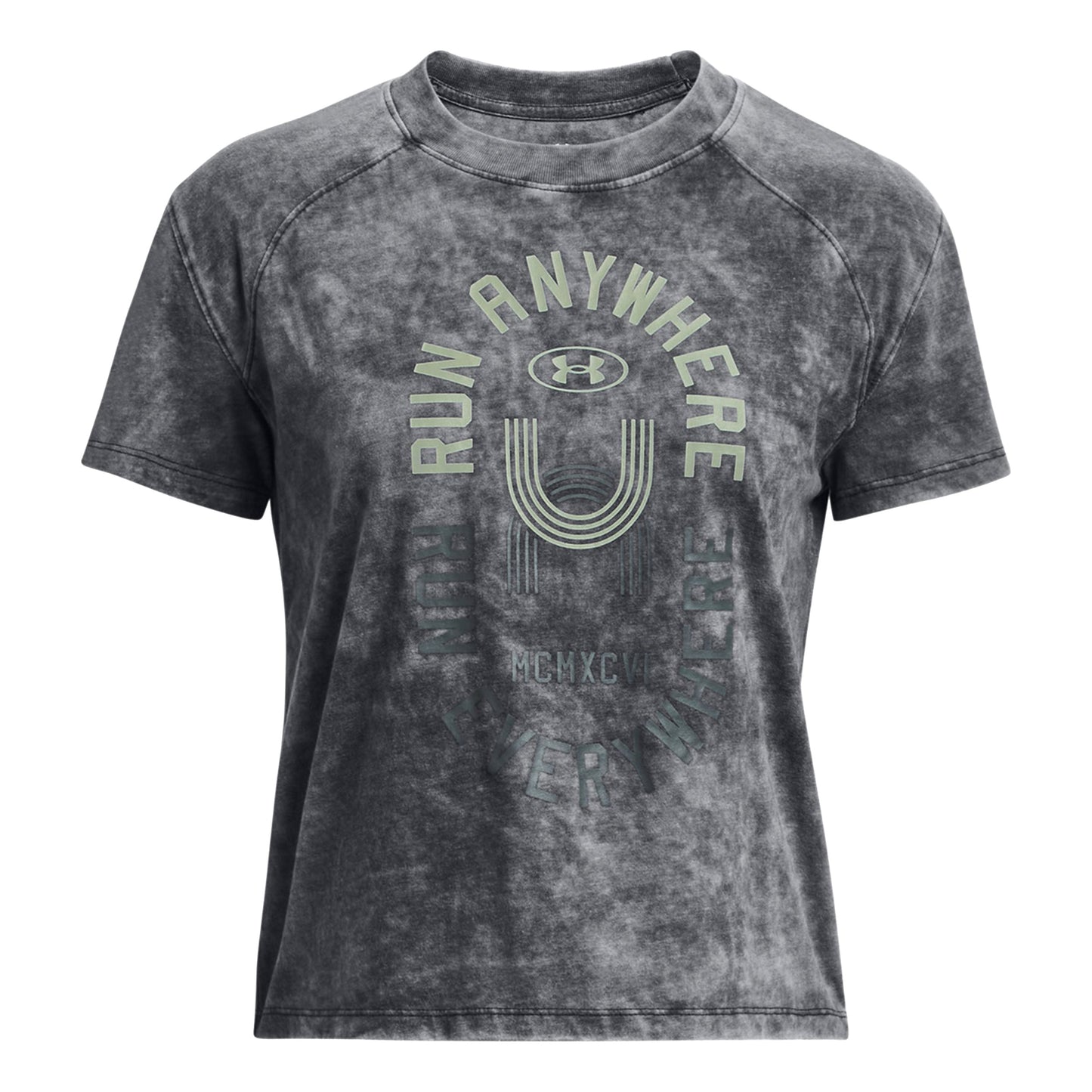 Under Armour Run Everywhere Graphic Koszulka do biegania Kobiety - czarny,