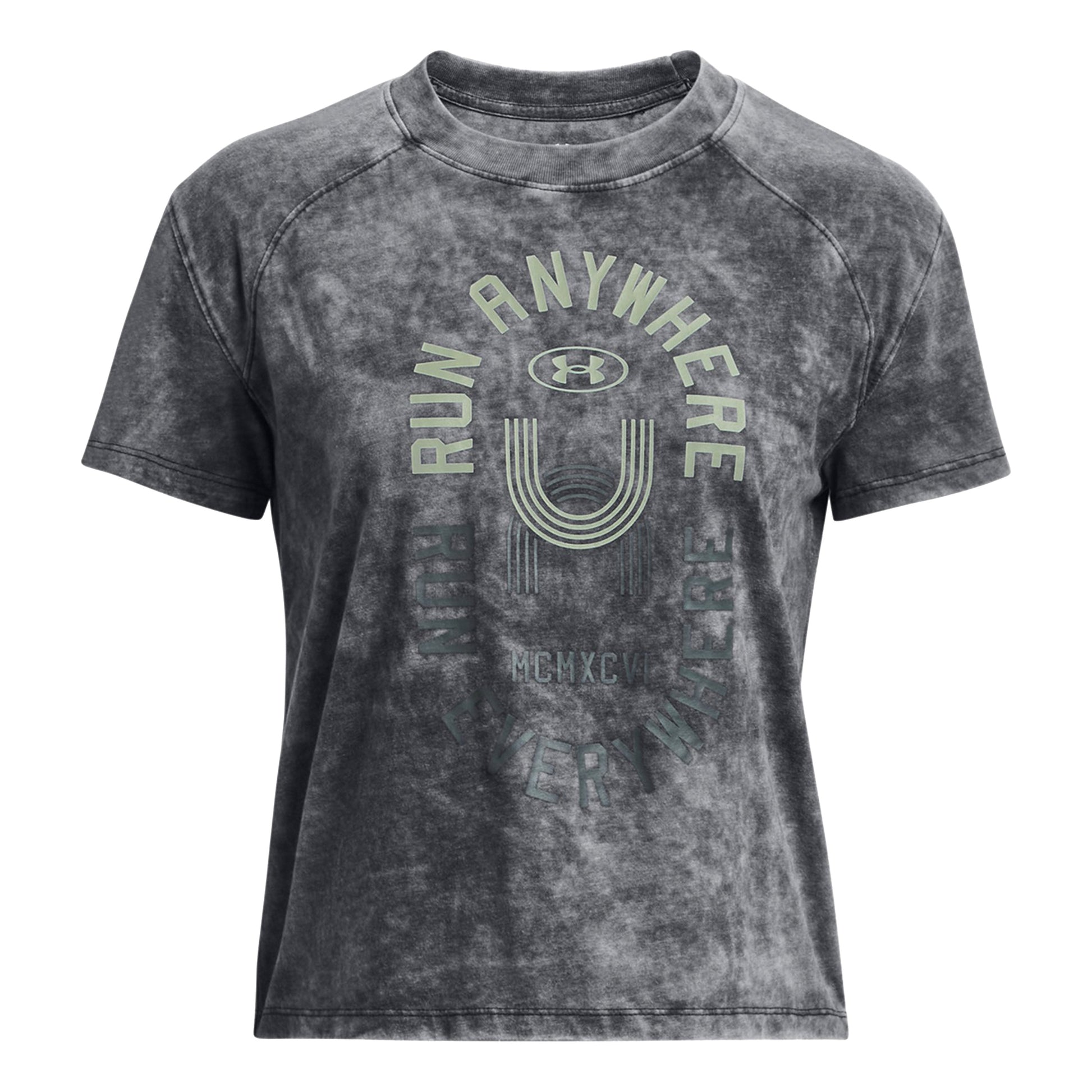 Under Armour Run Everywhere Graphic Koszulka do biegania Kobiety - czarny,