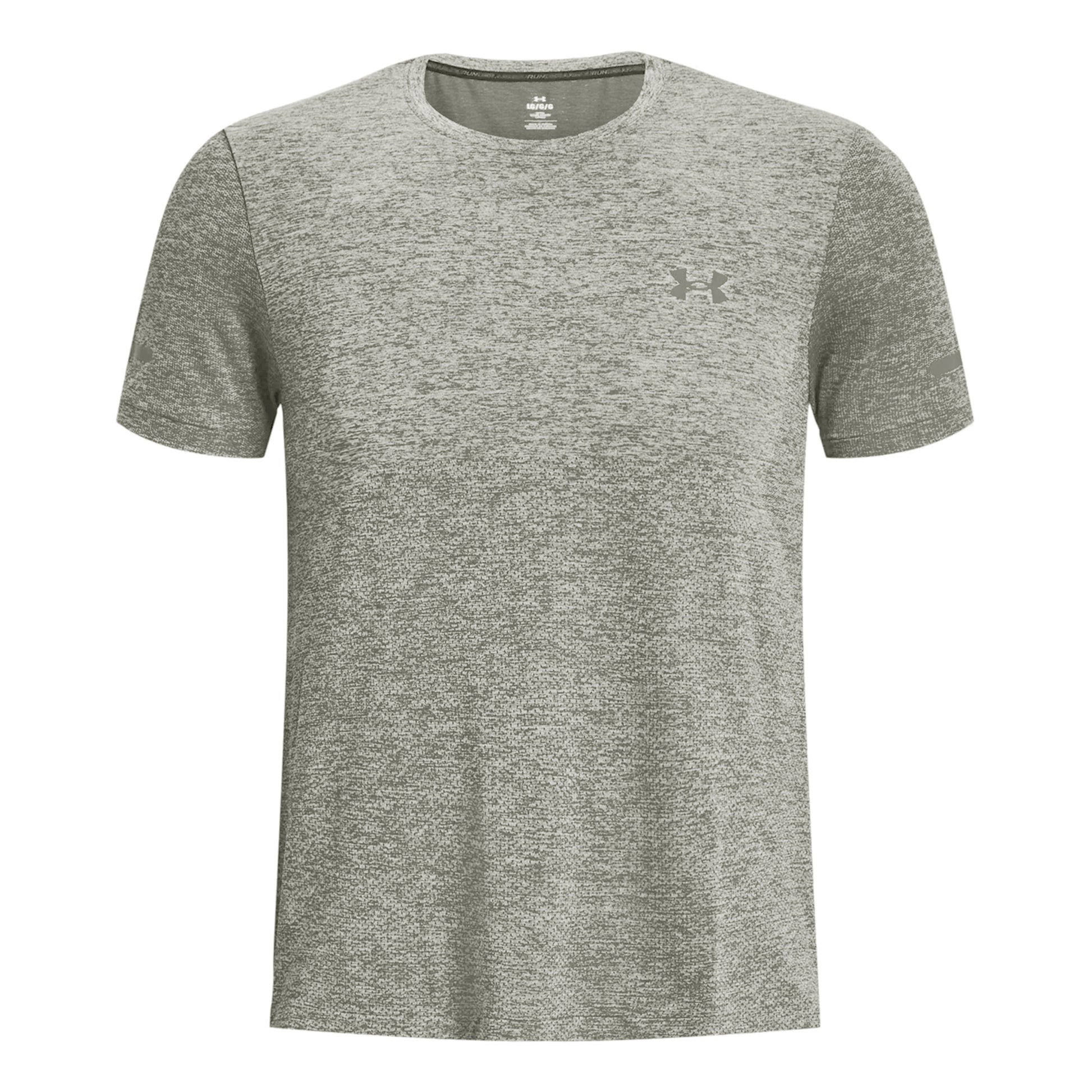 Under Armour Seamless Stride Koszulka do biegania Mężczyźni - khaki,