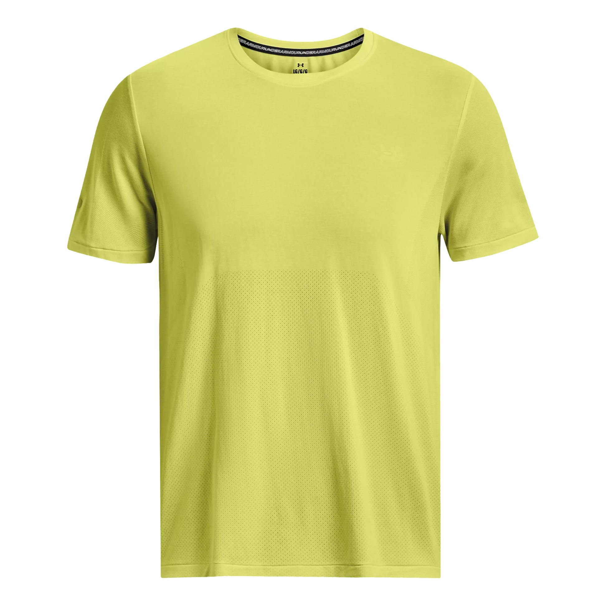Under Armour Seamless Stride Koszulka do biegania Mężczyźni - żółty,